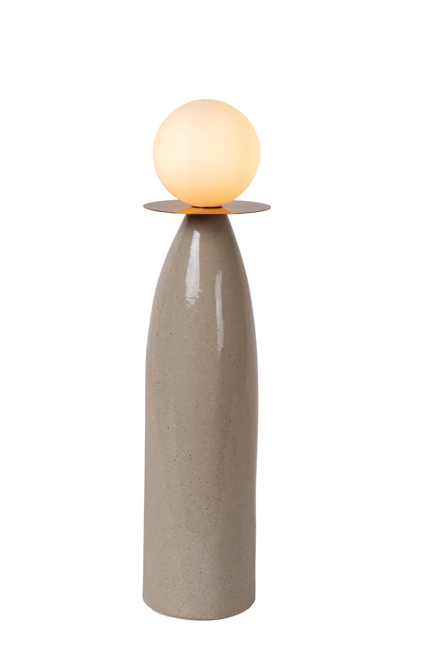 Figaro Table Lamp - Grey/Opal