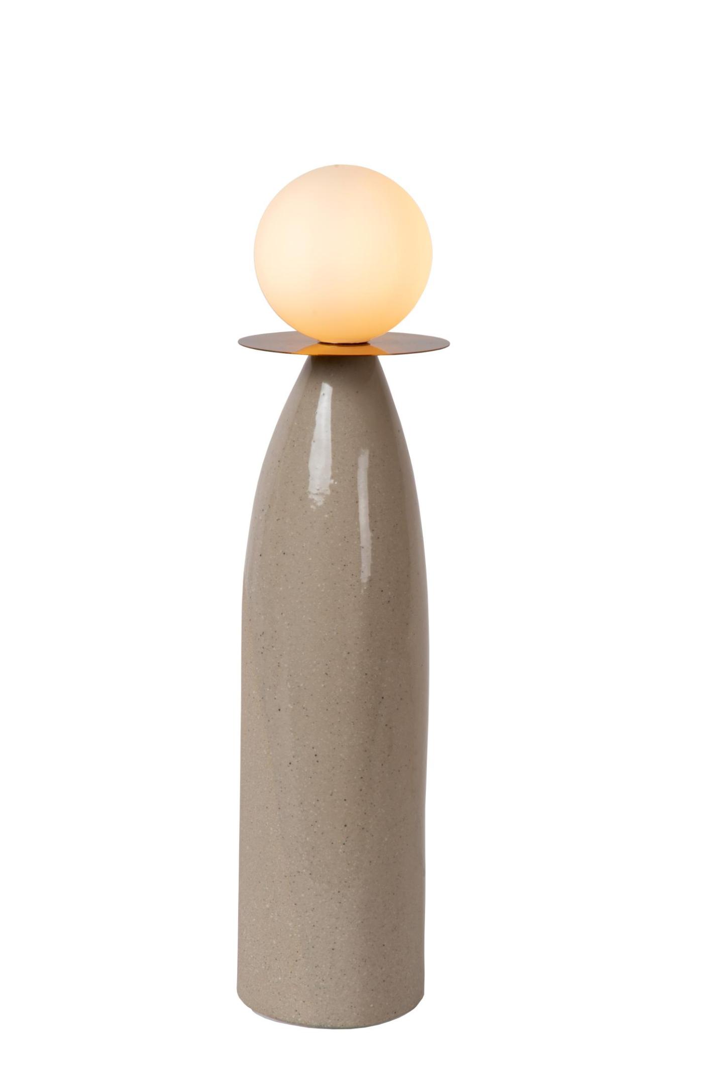 Figaro Table Lamp - Grey/Opal