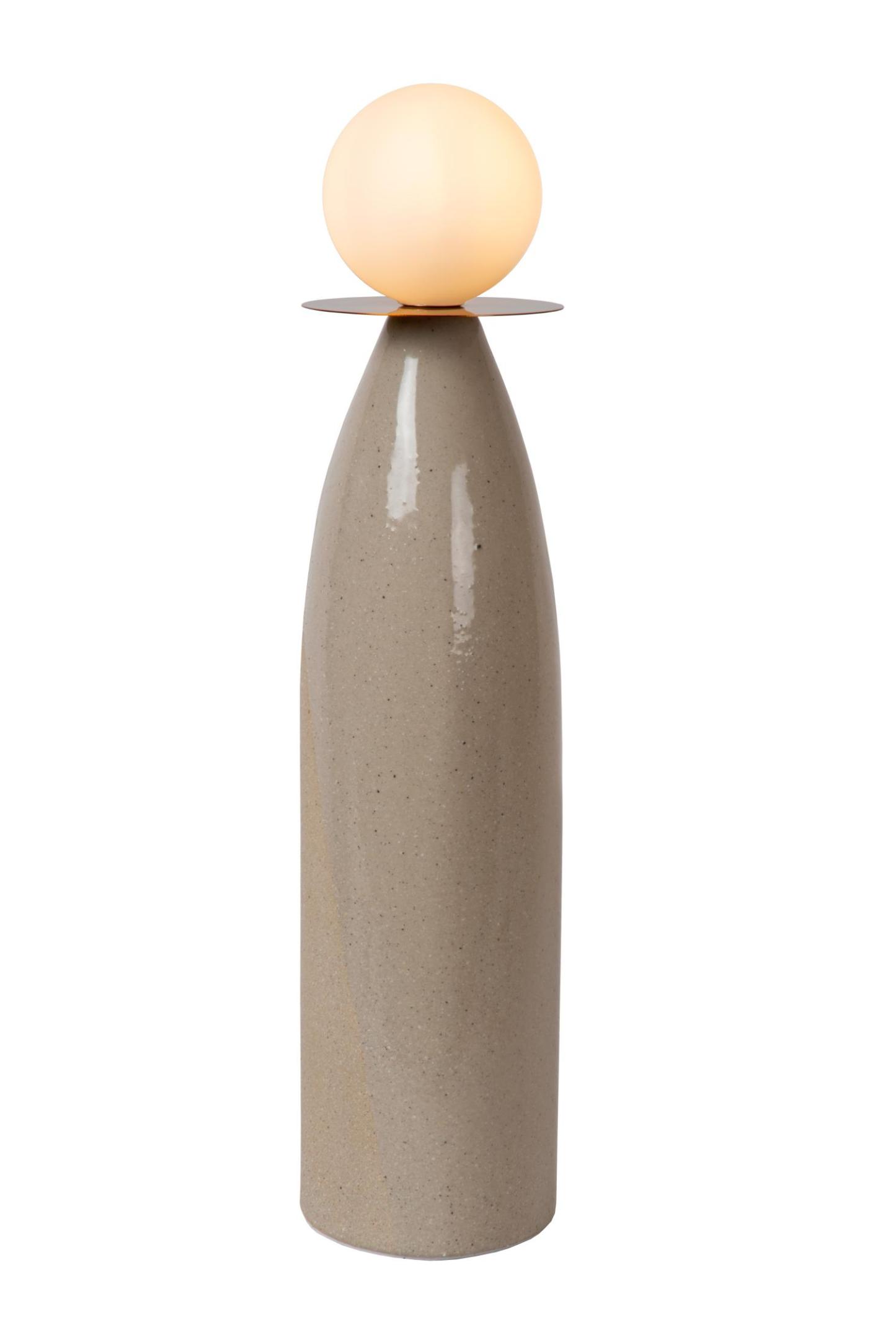 Figaro Table Lamp - Grey/Opal