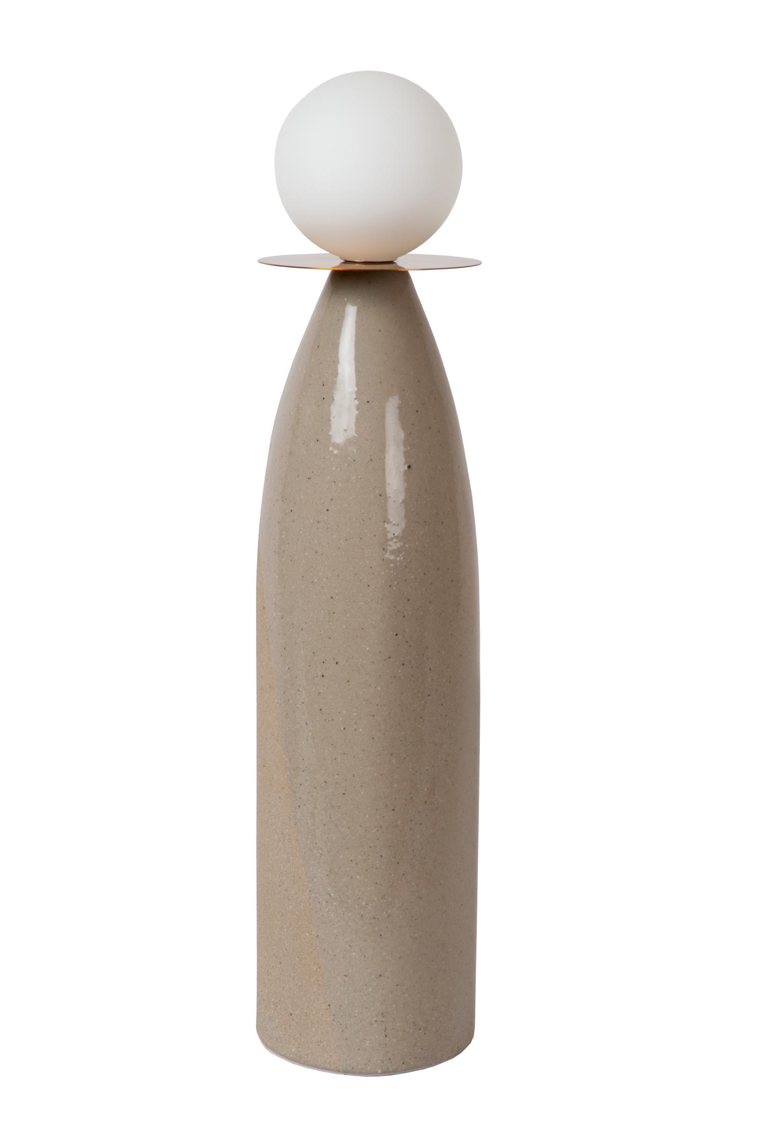 Figaro Table Lamp - Grey/Opal