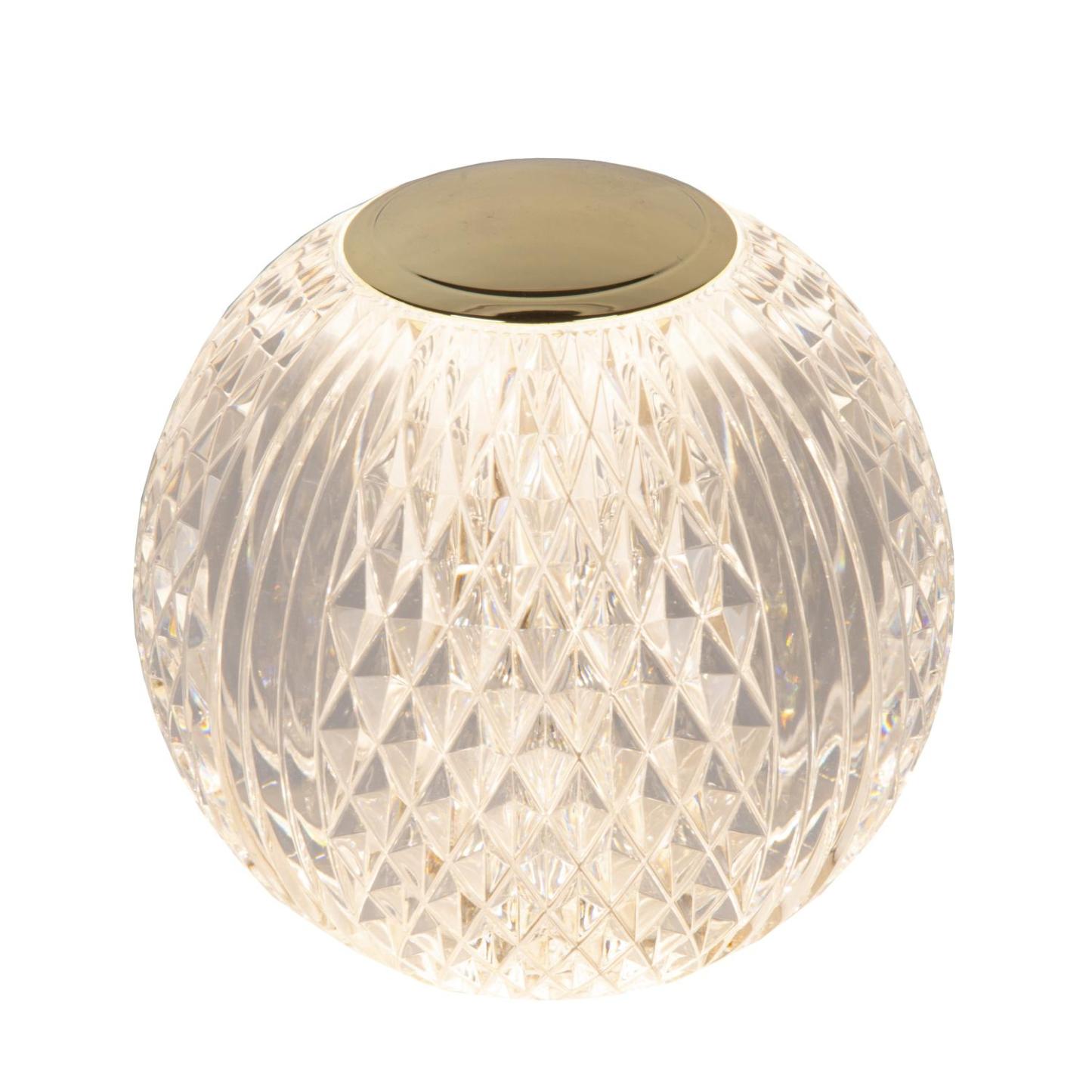Cintra Table Lamp - Polished Gold/Frosted Glass