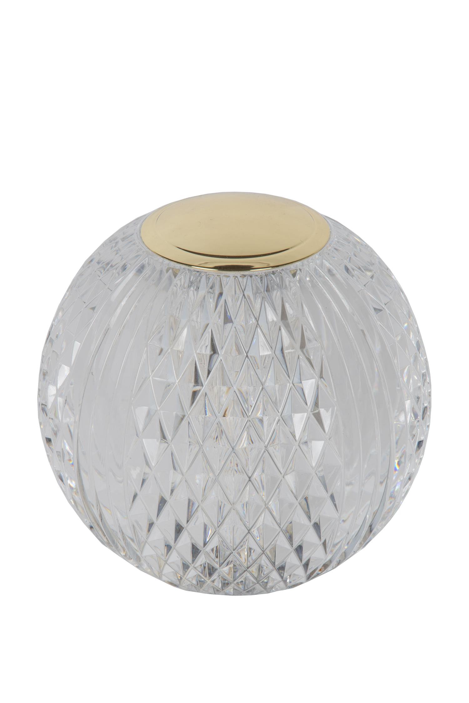 Cintra Table Lamp - Polished Gold/Frosted Glass