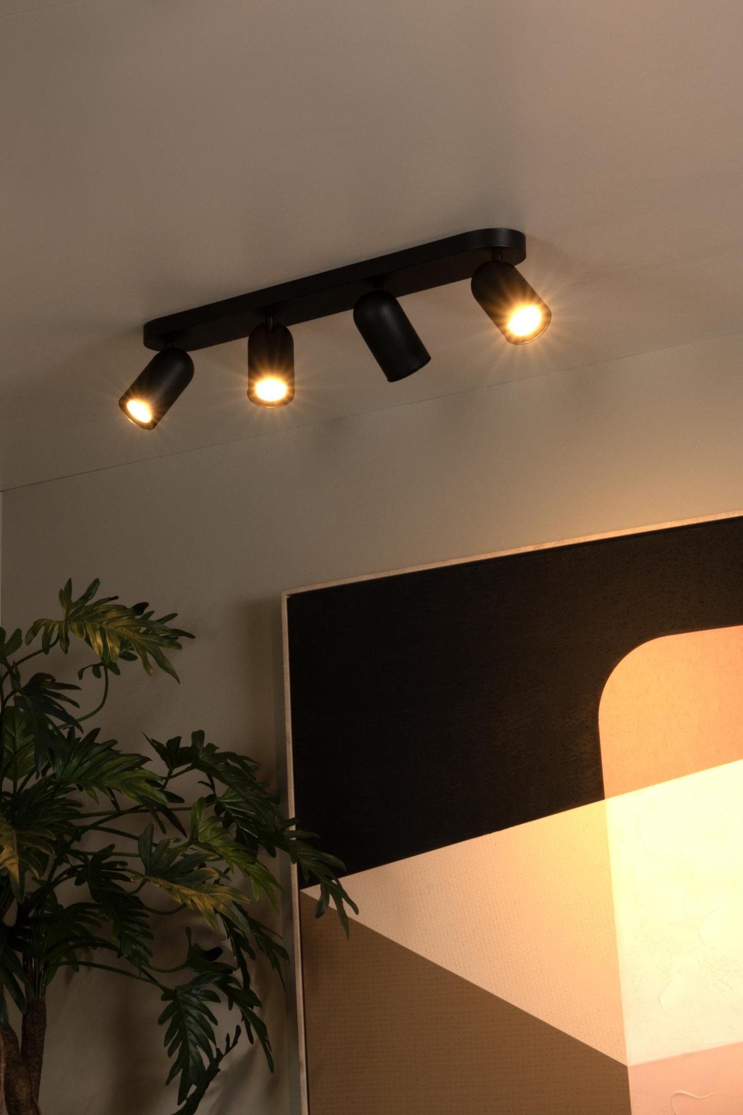 Punch Ceiling Lights - Matt Black