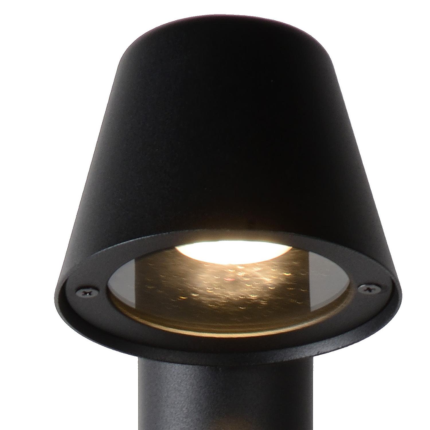 Dingo Outdoor Lights - Matt Black/Clear Glass