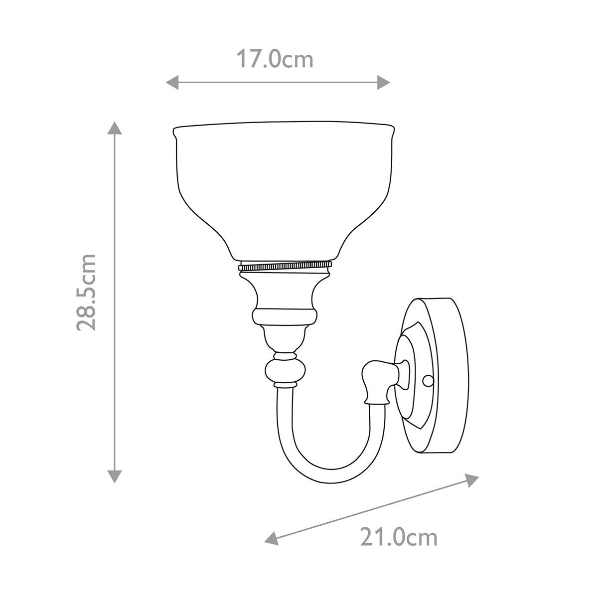 Cheadle Wall Light