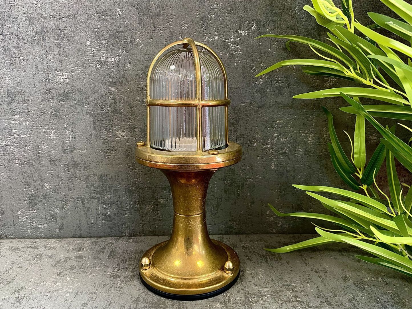 Ebro Outdoor Pedestal Light - 250mm Height