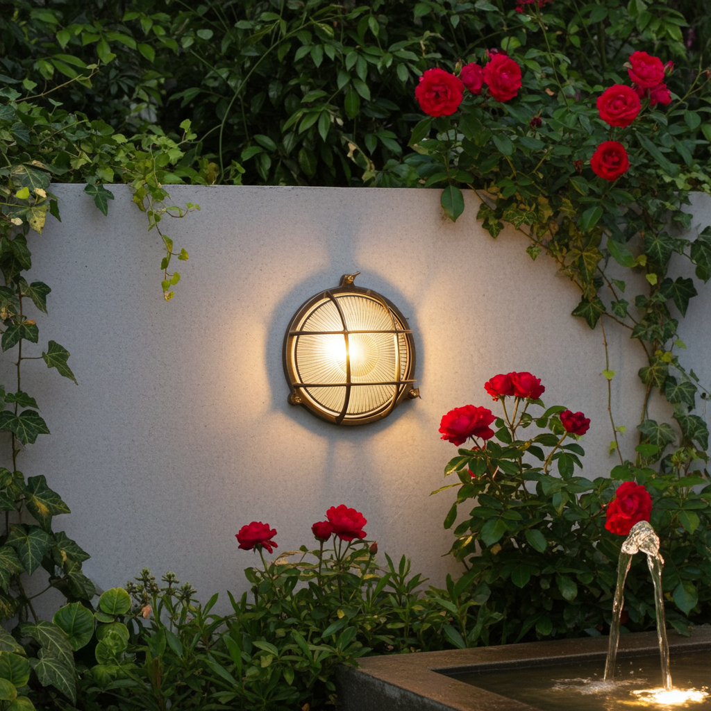 Porto Outdoor Wall Light - 210mm Diameter