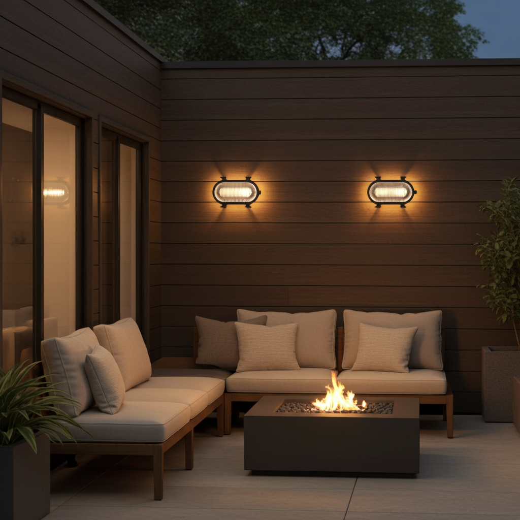 Ceyra Outdoor Wall Light - 210mm Width