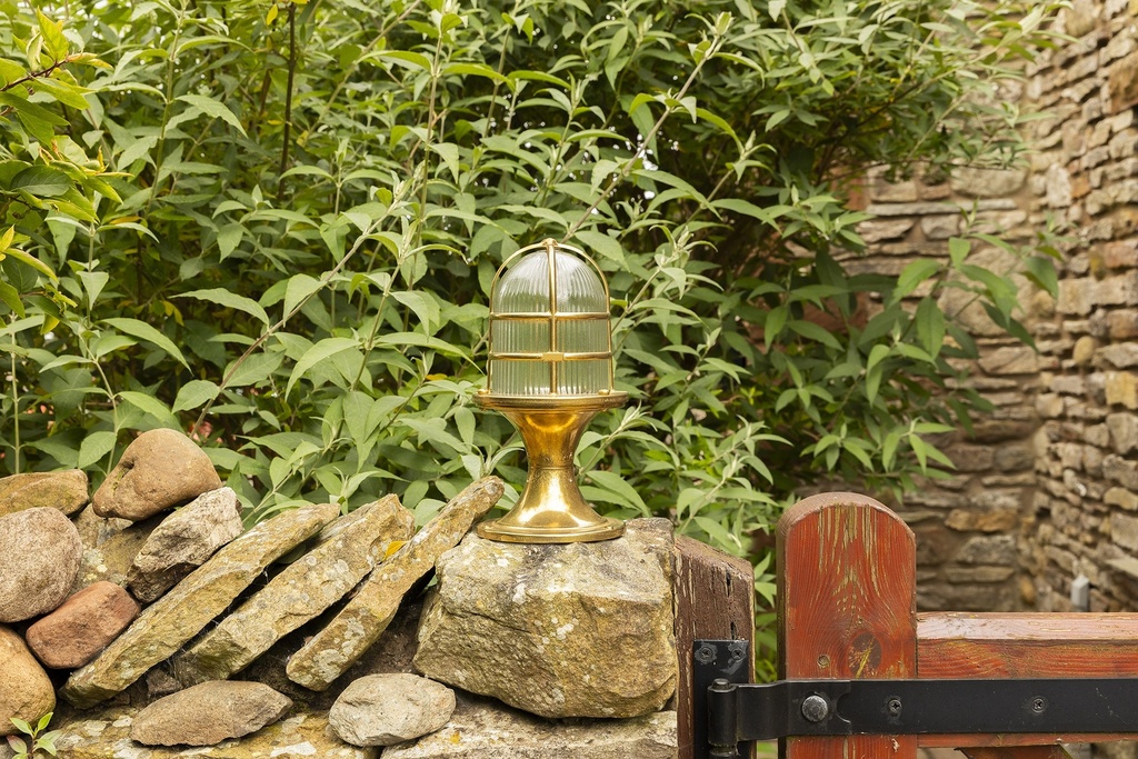 Ebro Outdoor Pedestal Light - 300mm Height