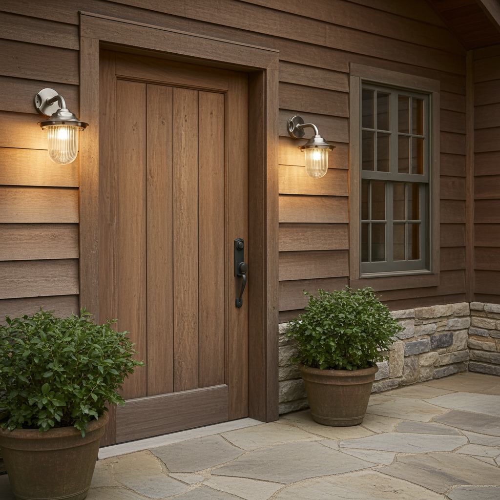 Faro Outdoor Wall Light - 170mm Width