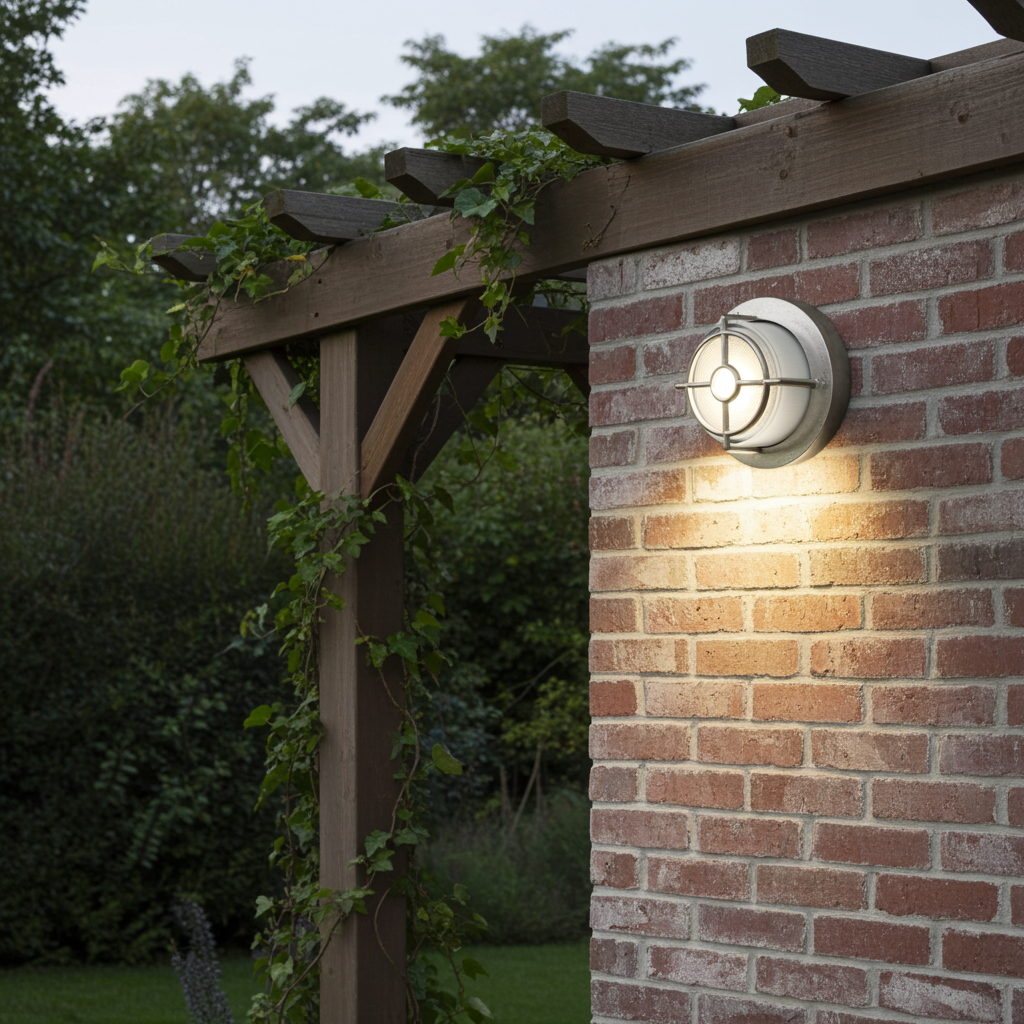 Orva Outdoor Wall Light With Cage