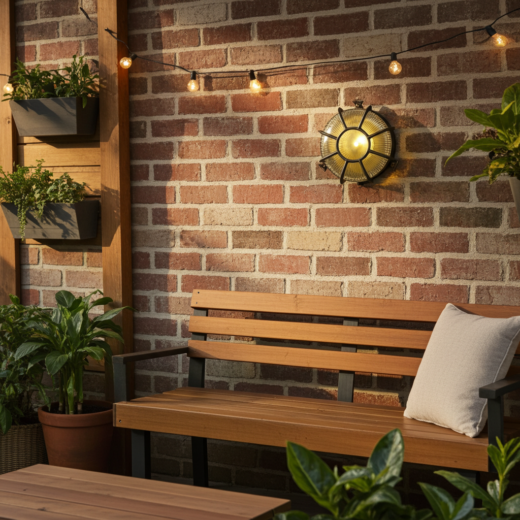 Solara - Outdoor Light - Wall Light