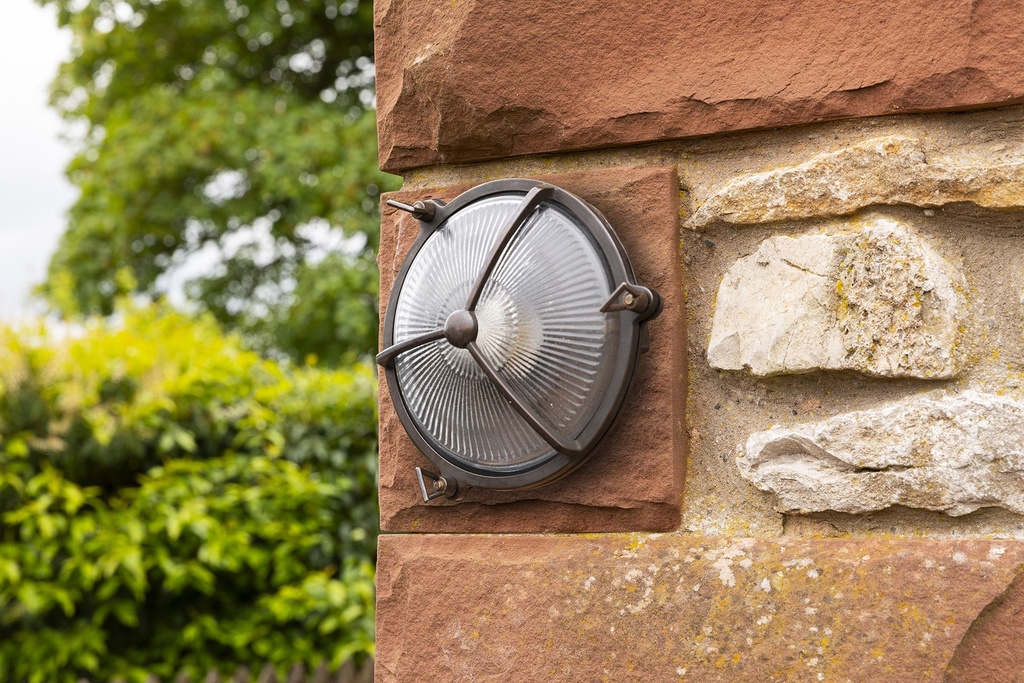 Trivor Outdoor Wall Light With Bars