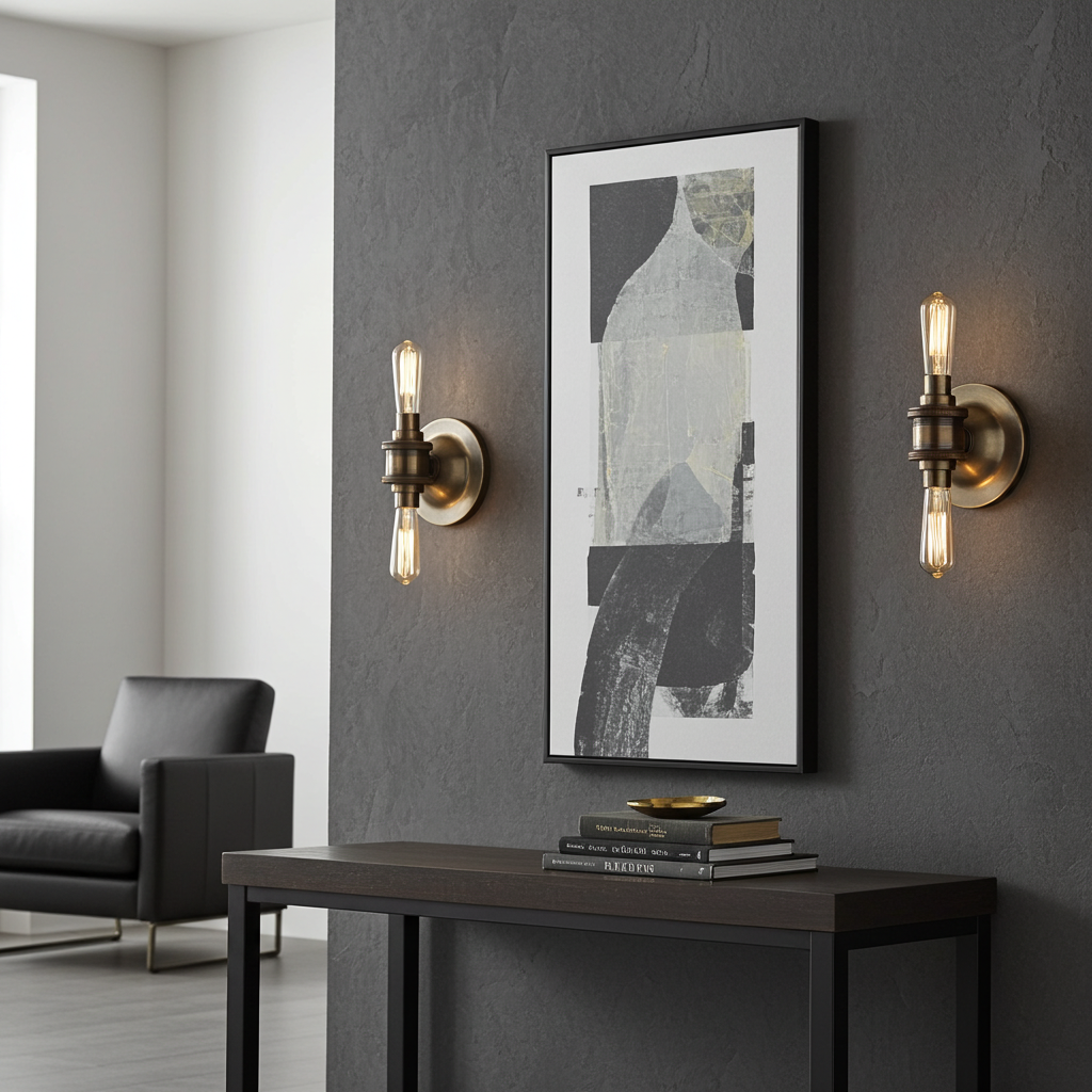 Victor Wall Light Dual Bulb E27