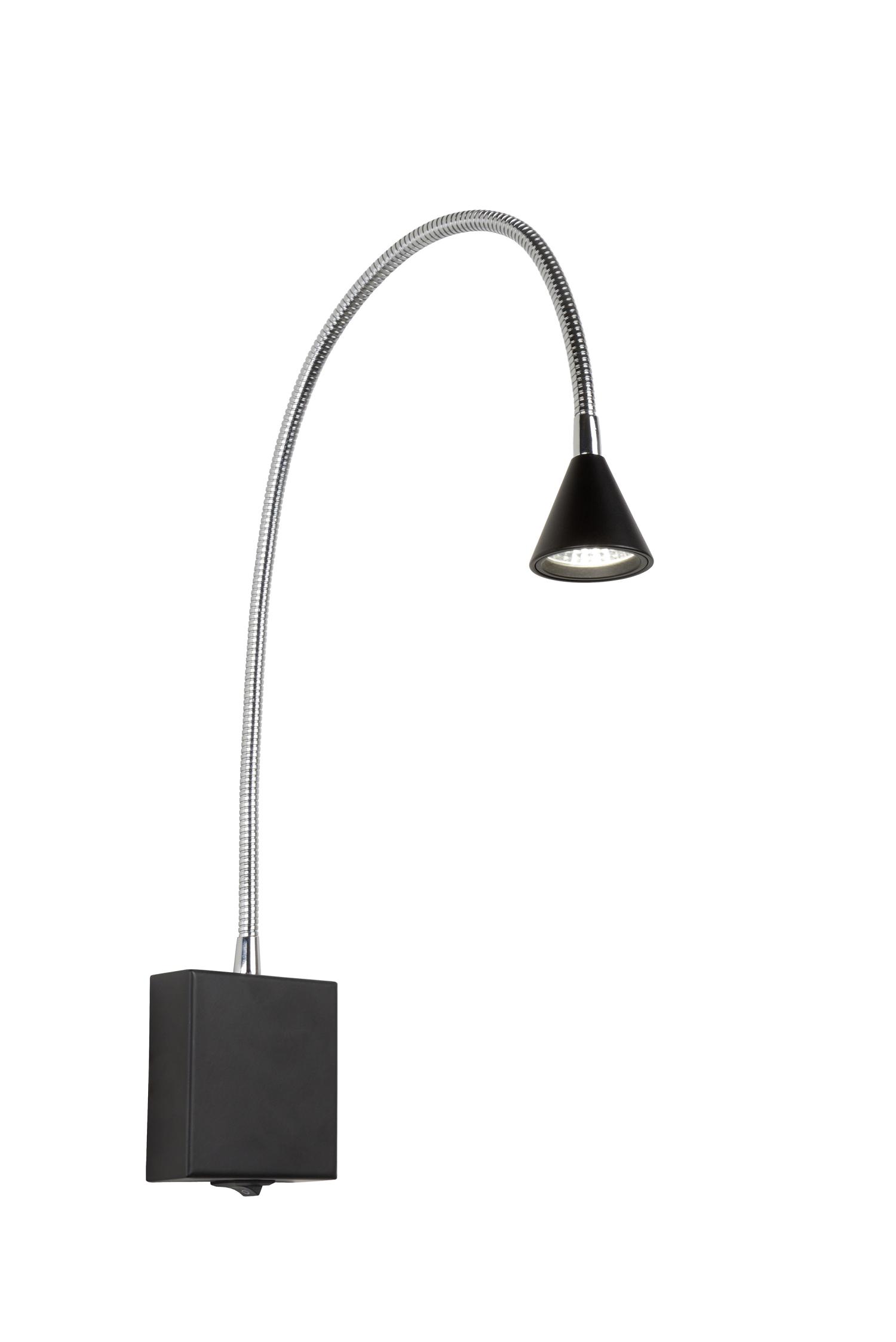 Buddy Wall Lights - Matt Black/Clear Glass