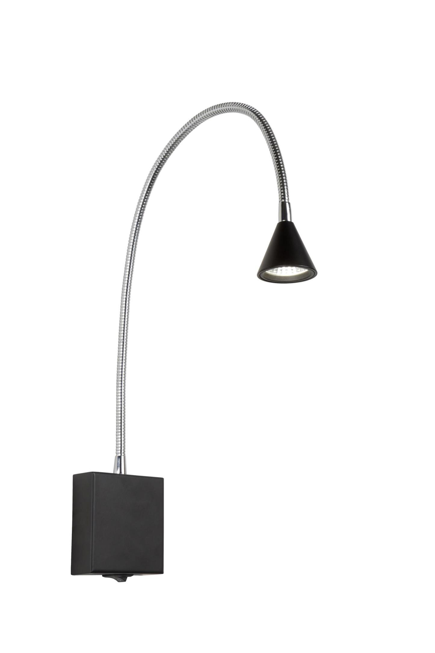 Buddy Wall Lights - Matt Black/Clear Glass