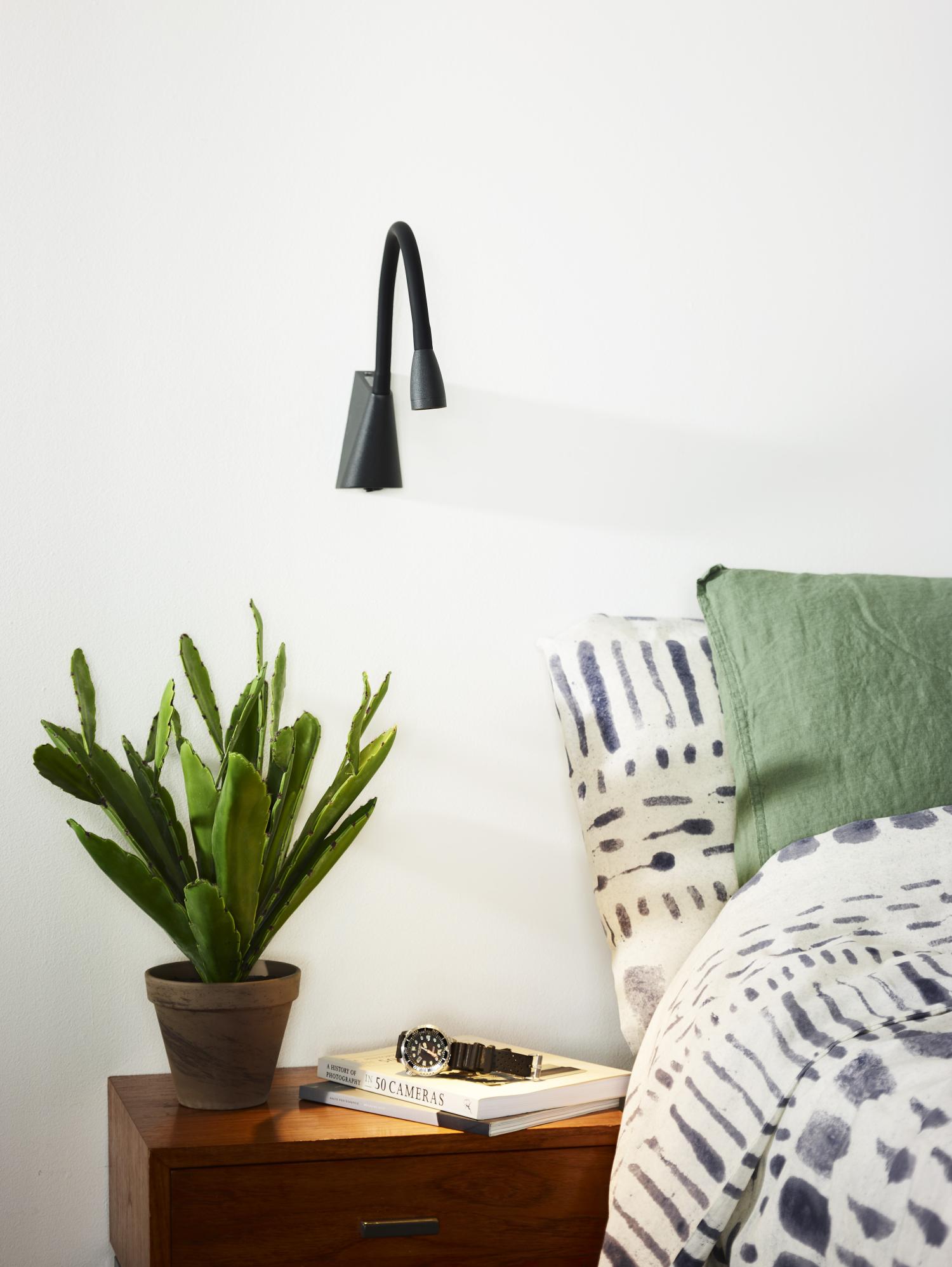 Galen Wall Lights - Matt Black