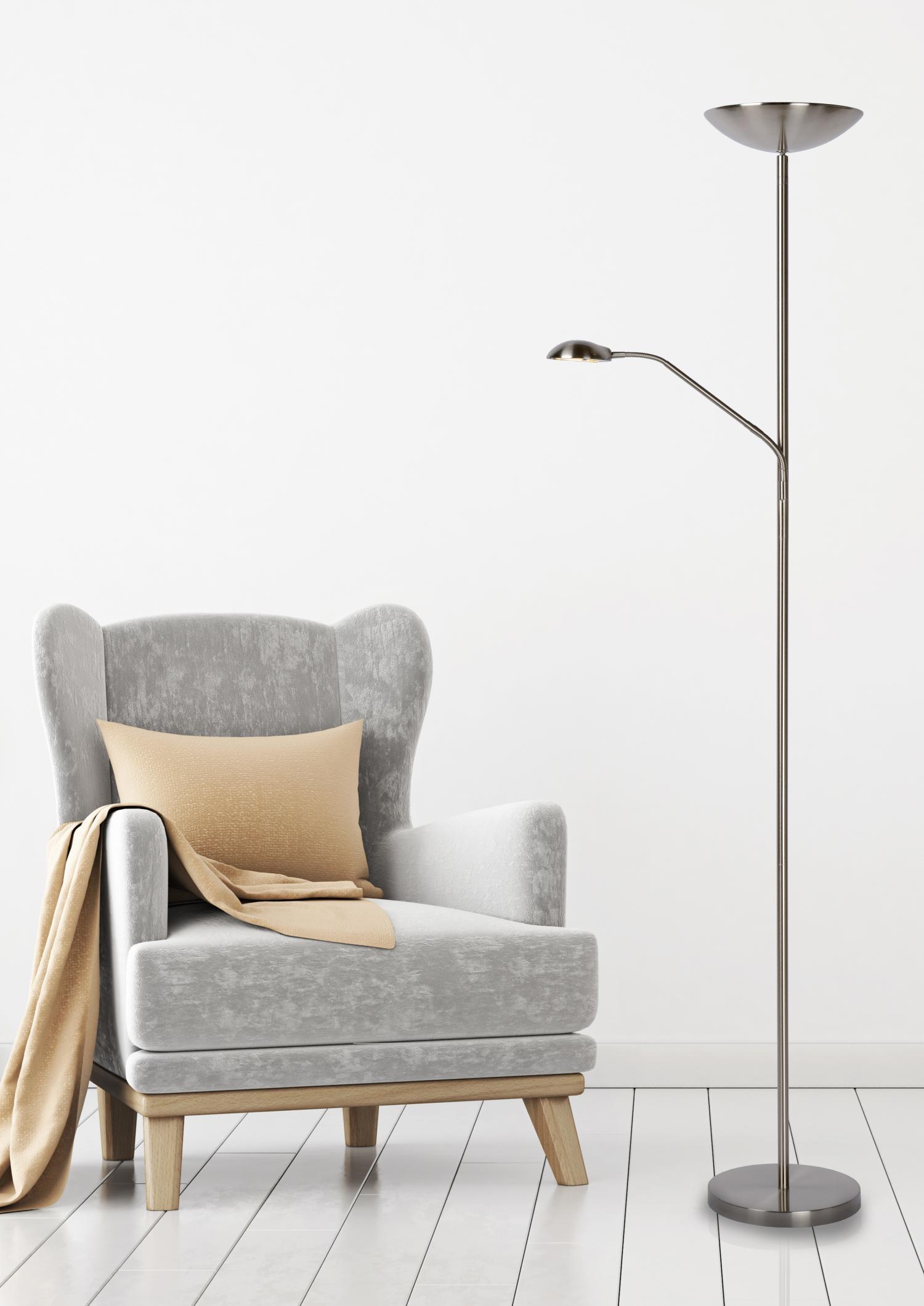 Zenith Floor Lamp - Matt Gold