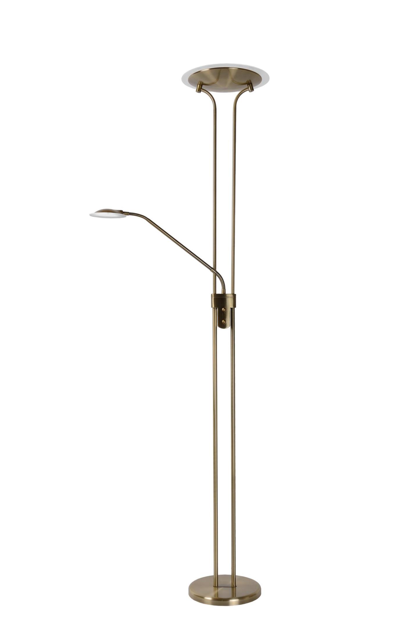 Champion Floor Lamp - Antique Bronze/Opal