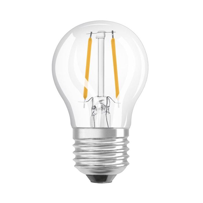 Osram Mini GLS Filament Lamp, E27, Dimmable, 2.8W, 2700K
