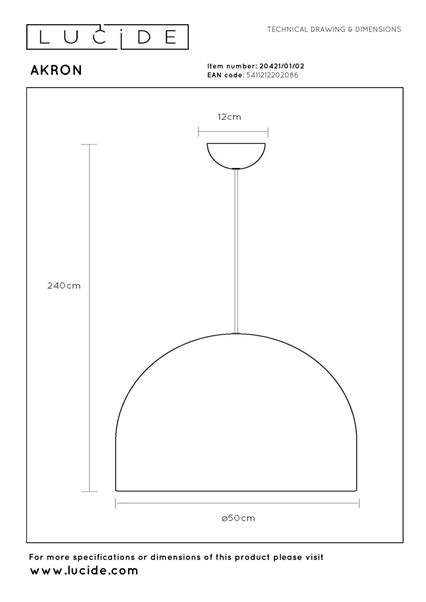 Akron Ceiling Lights - Brushed Gold