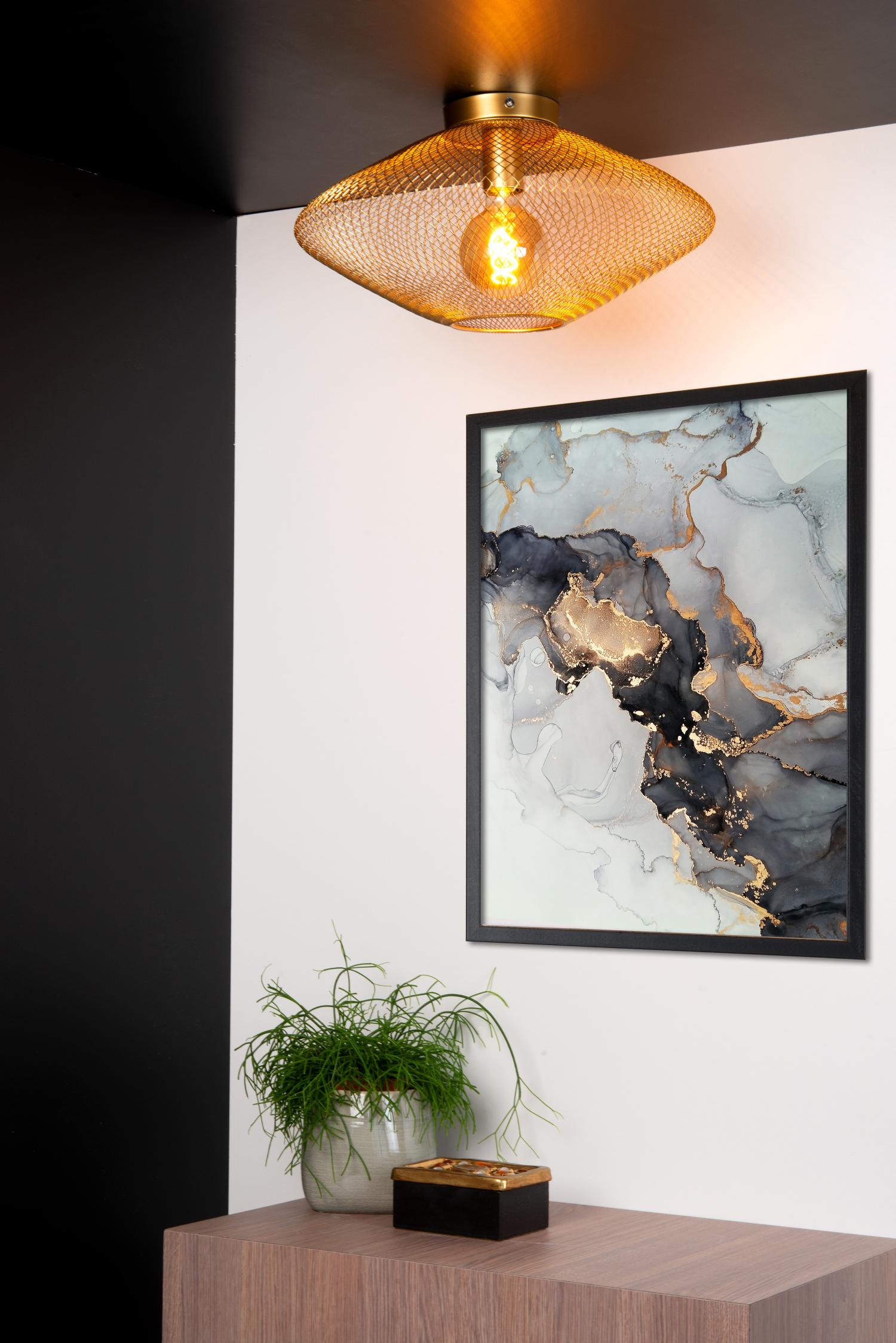 Mesh Ceiling Lights - Matt Gold