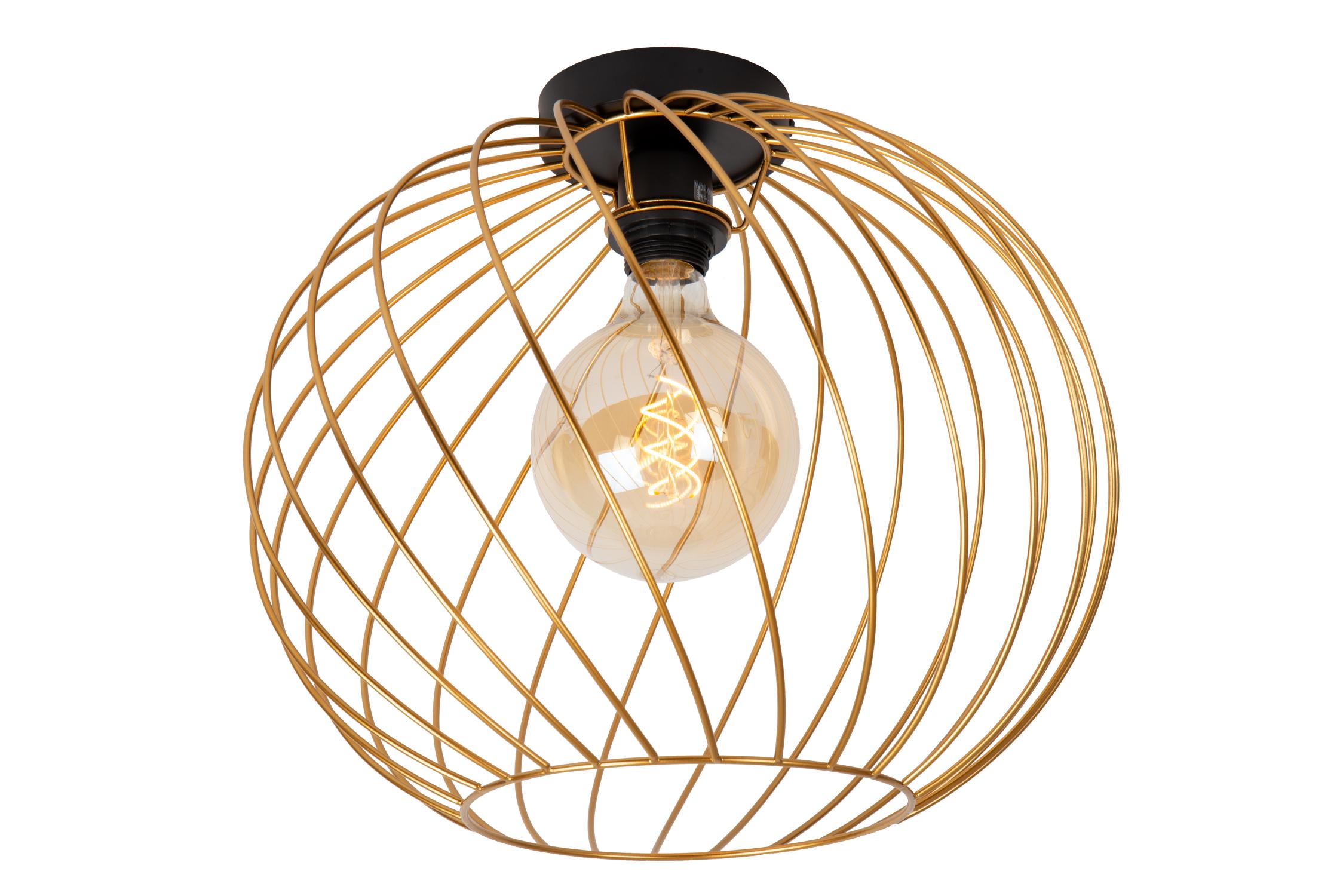 Danza Ceiling Lights - Matt Black/Polished Gold