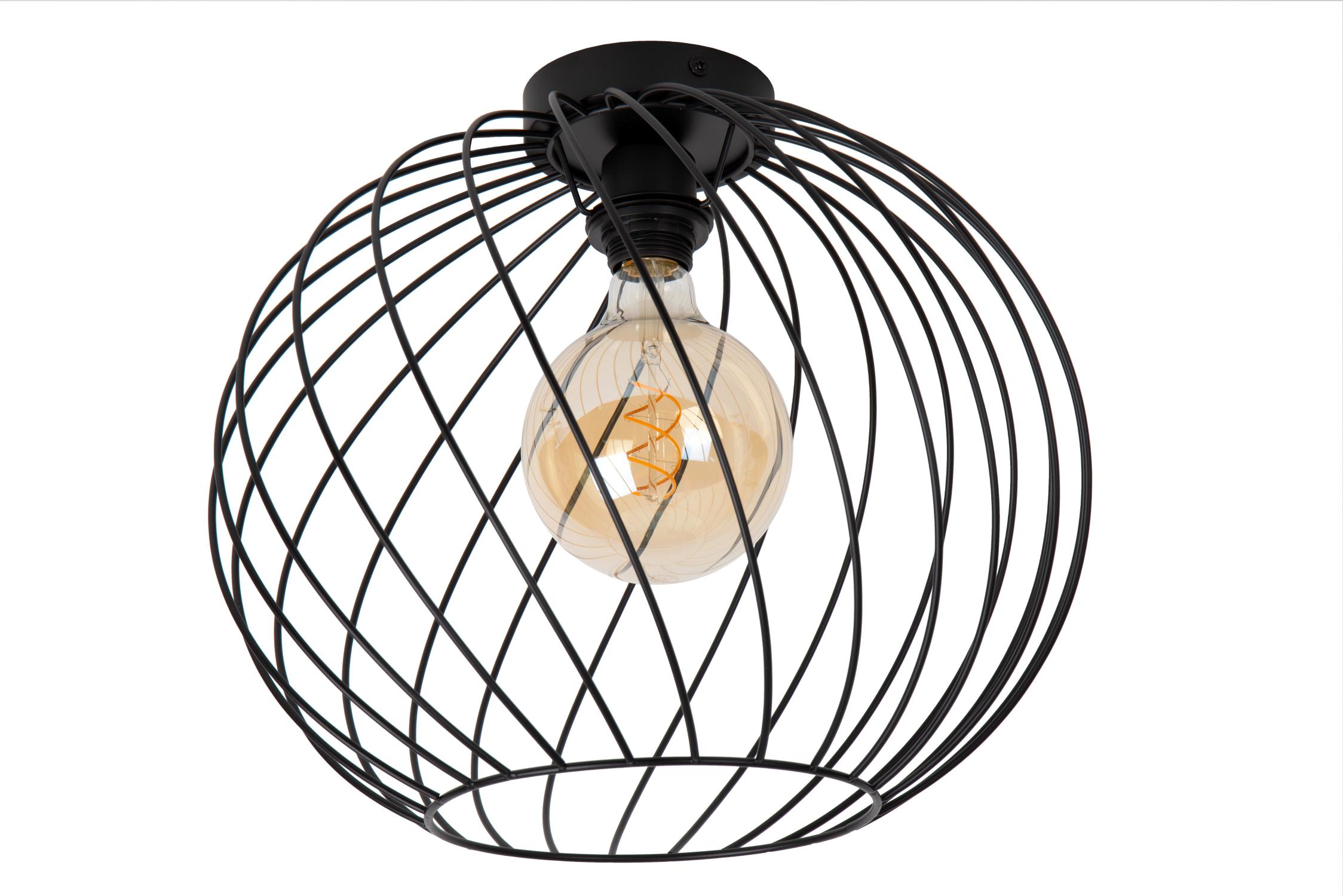 Danza Ceiling Lights - Matt Black/Polished Gold