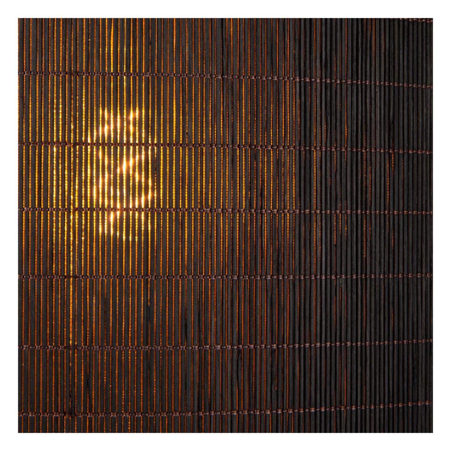 Tagalog Ceiling Lights - Matt Black/Black Rattan