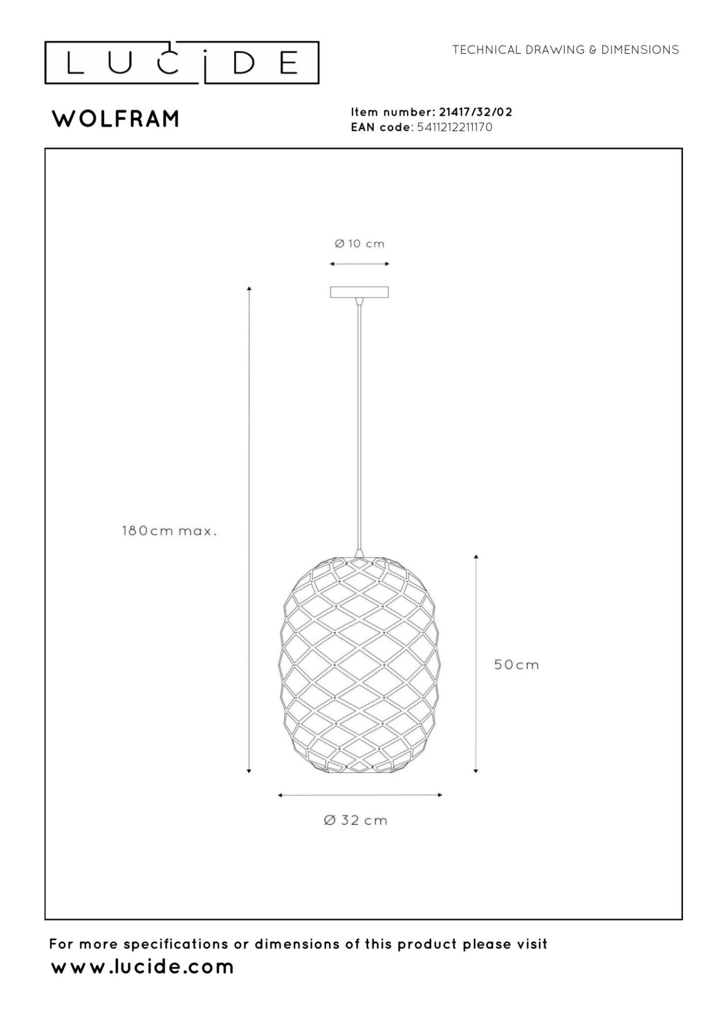 Wolfram Ceiling Lights - Matt Gold