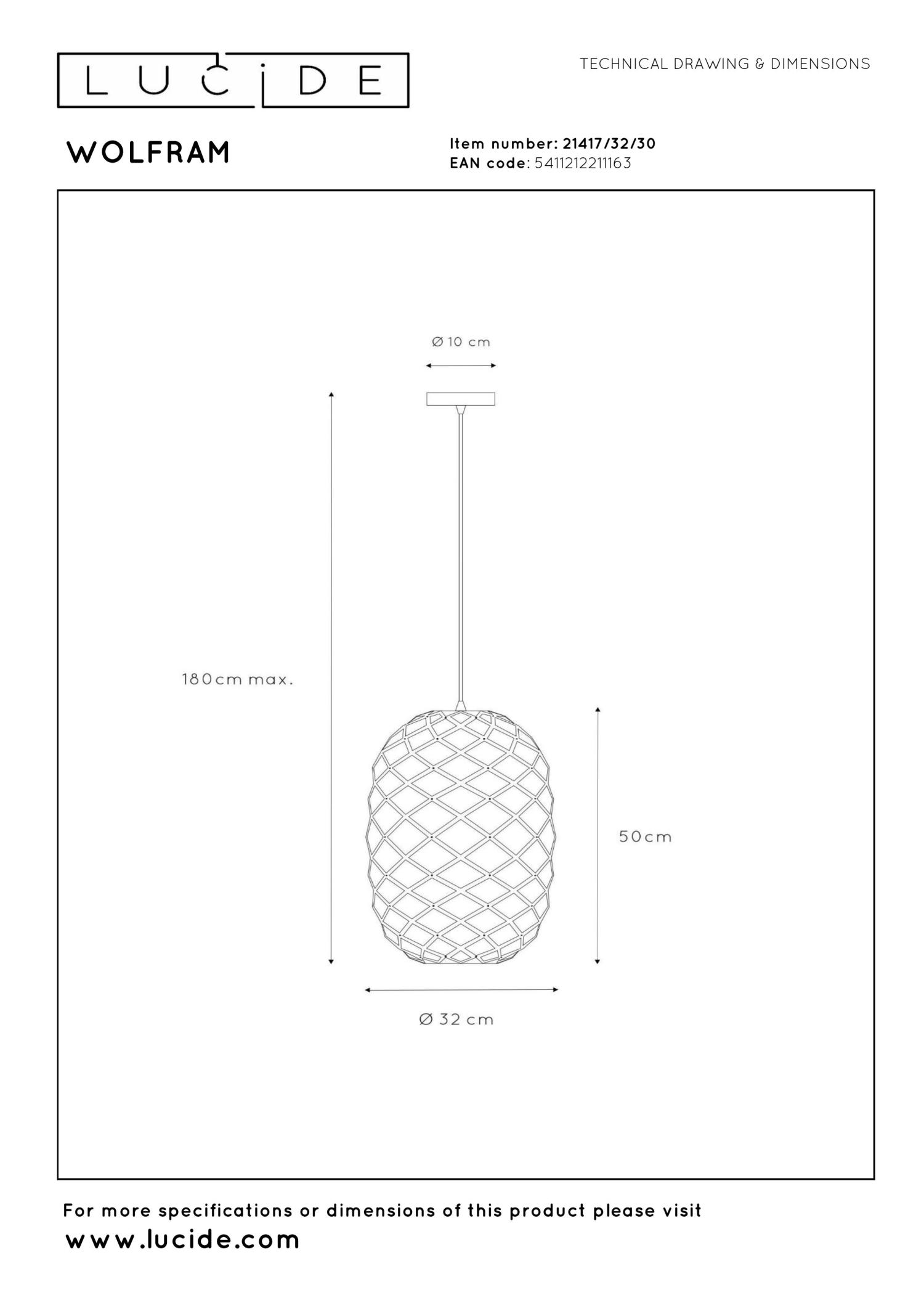 Wolfram Ceiling Lights - Matt Gold