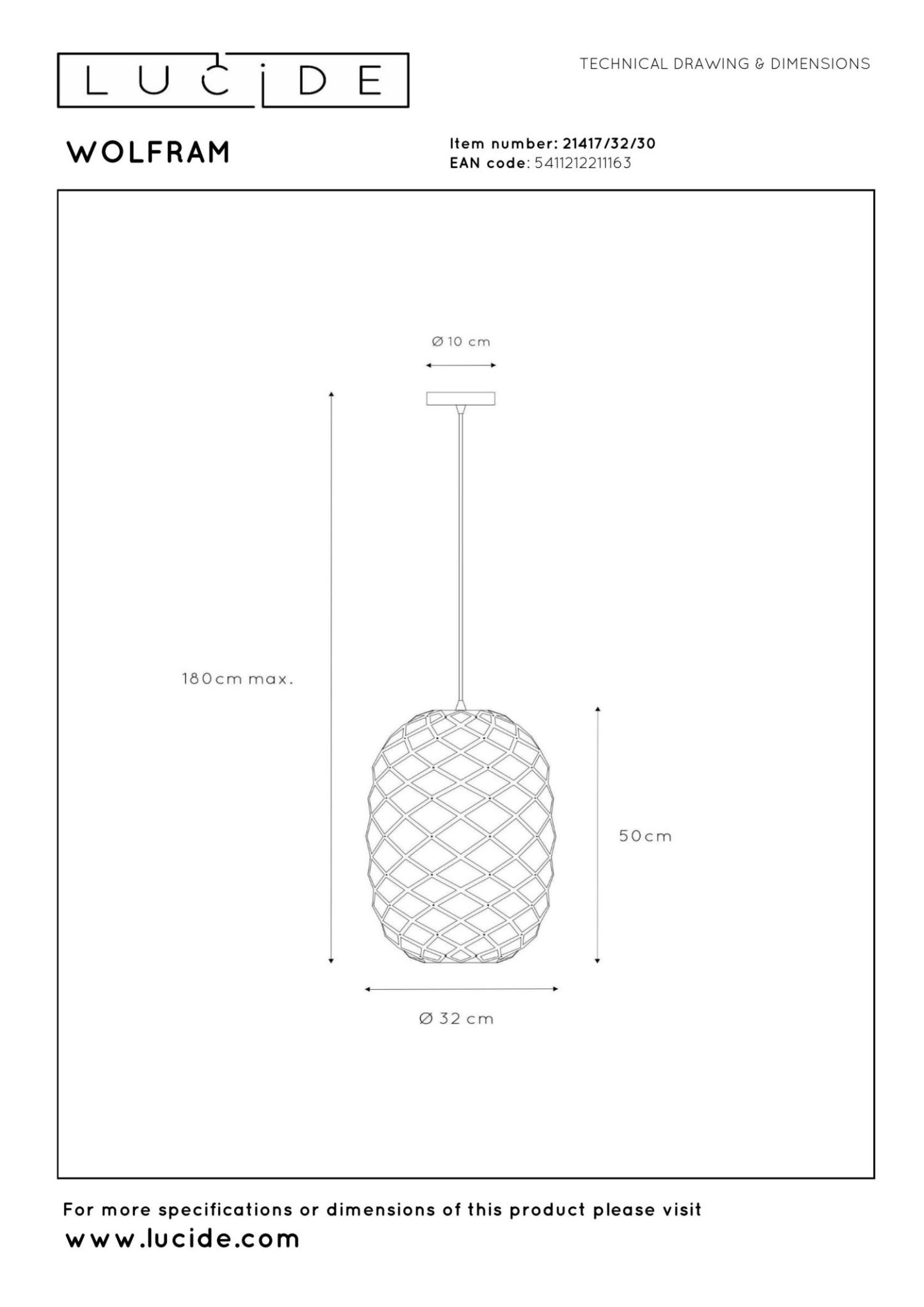 Wolfram Ceiling Lights - Matt Gold