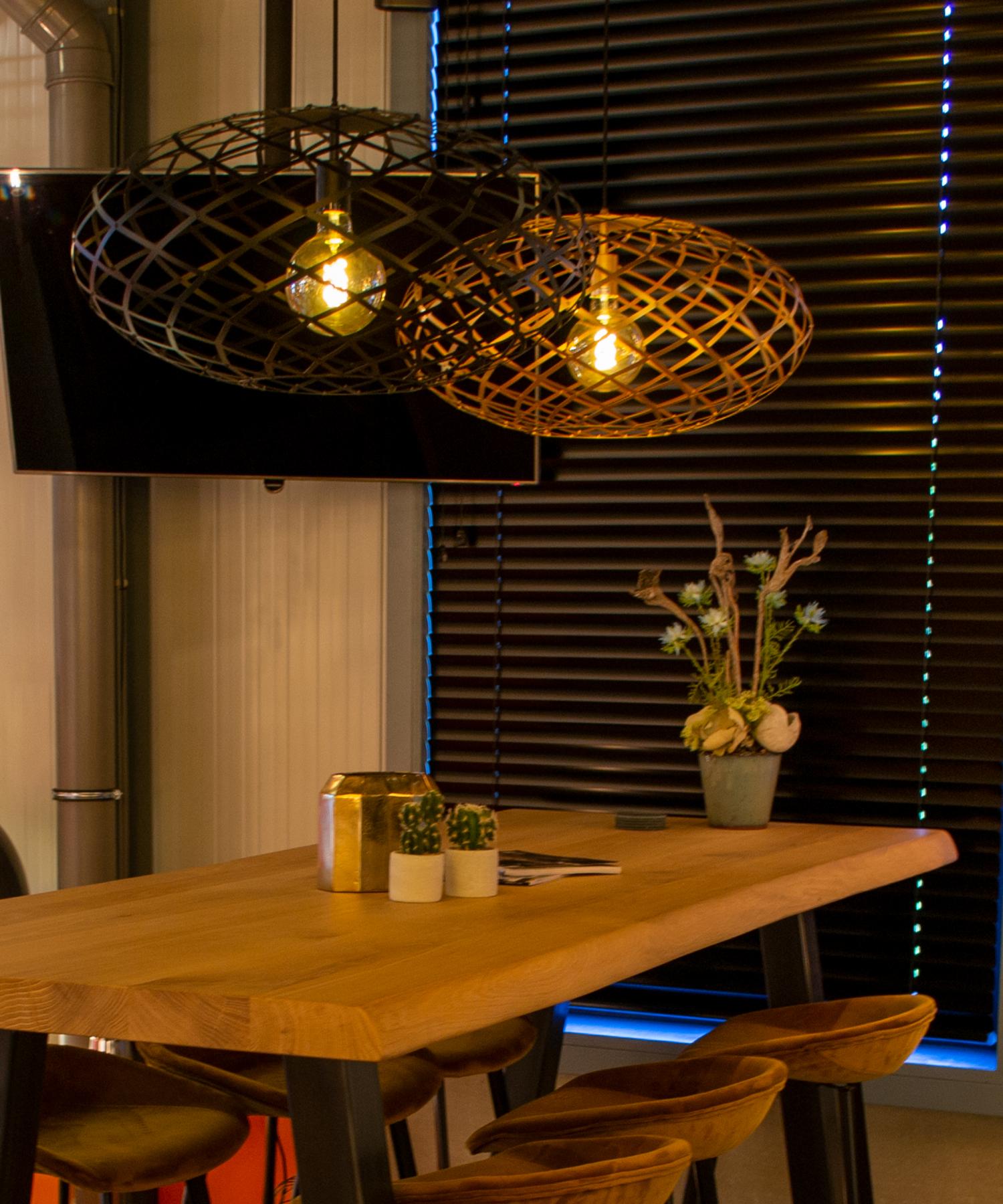 Wolfram Ceiling Lights - Matt Gold