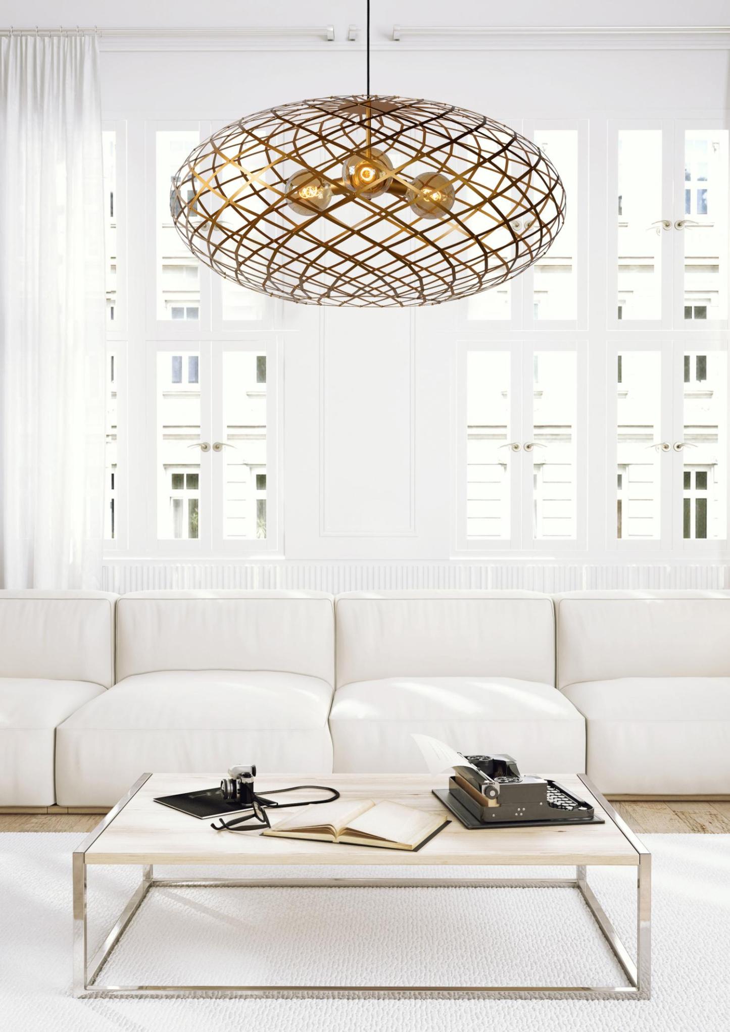 Wolfram Ceiling Lights - Matt Gold