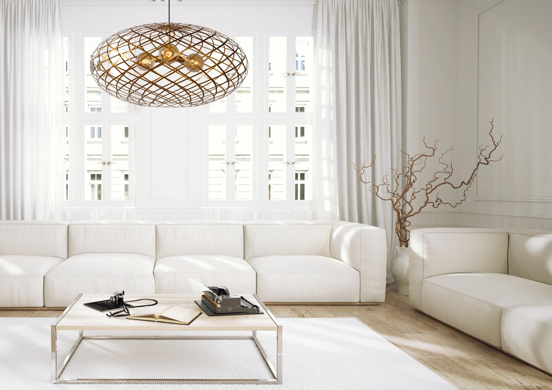 Wolfram Ceiling Lights - Matt Gold