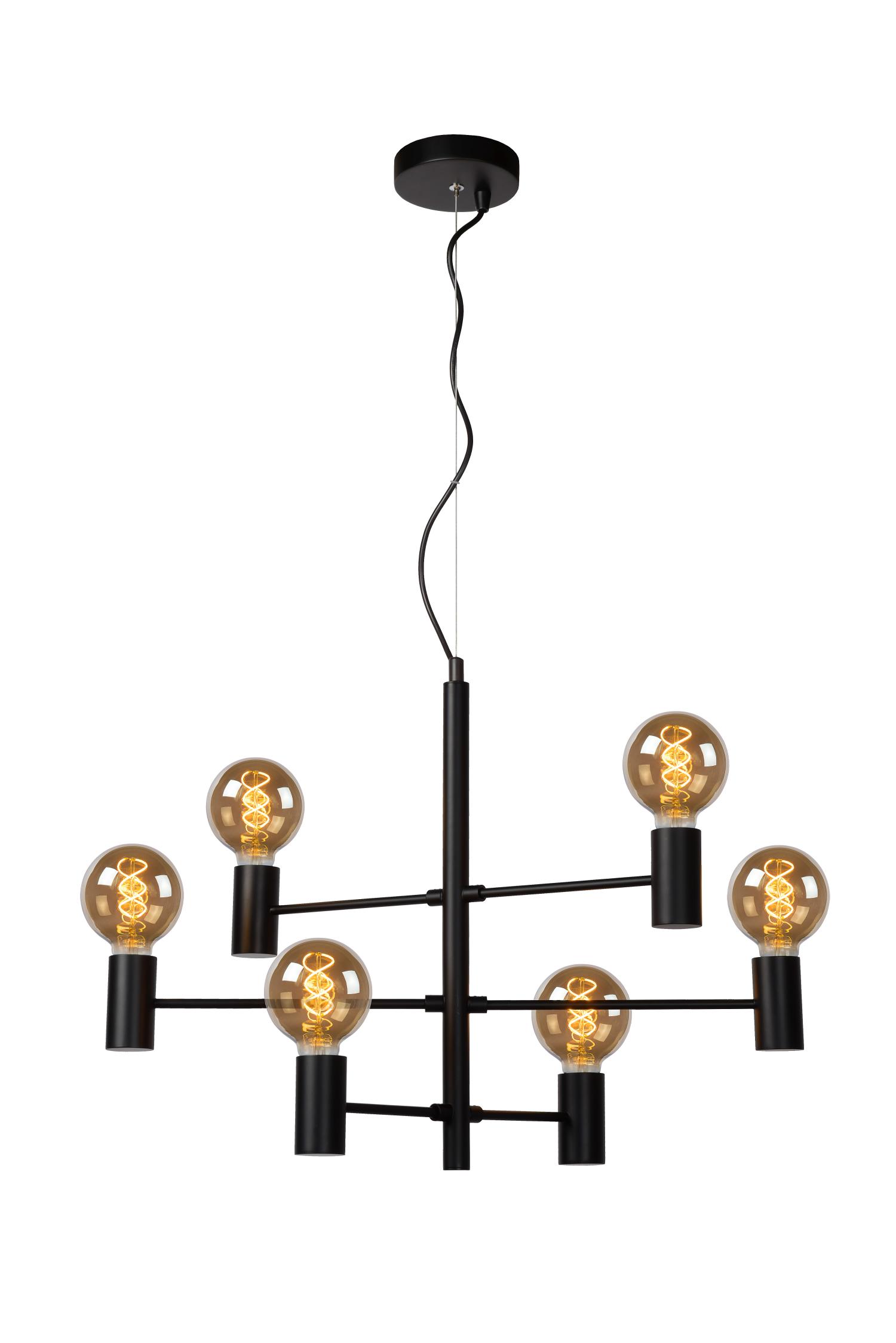 Leanne Ceiling Lights - Matt Black