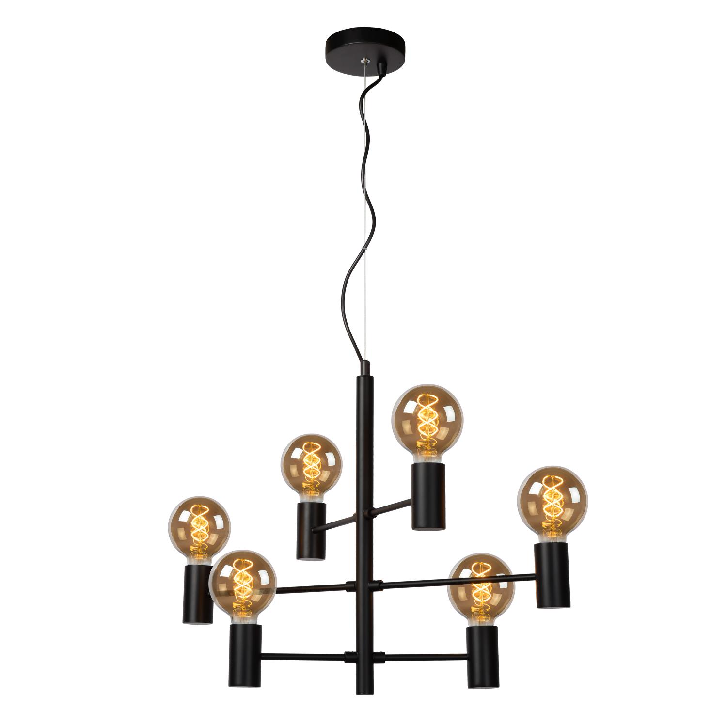 Leanne Ceiling Lights - Matt Black