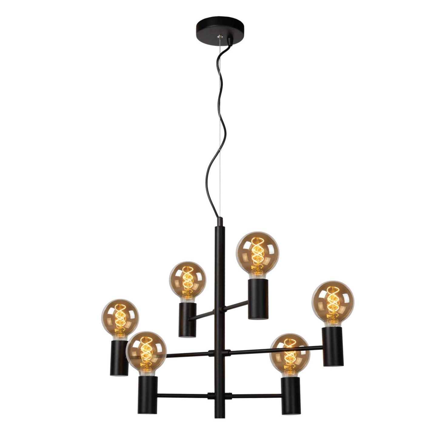 Leanne Ceiling Lights - Matt Black