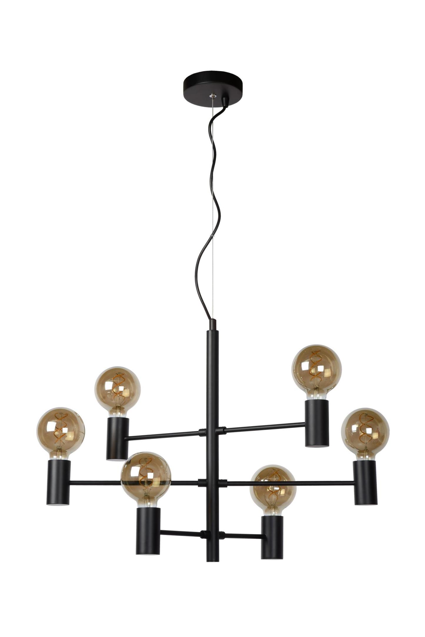 Leanne Ceiling Lights - Matt Black