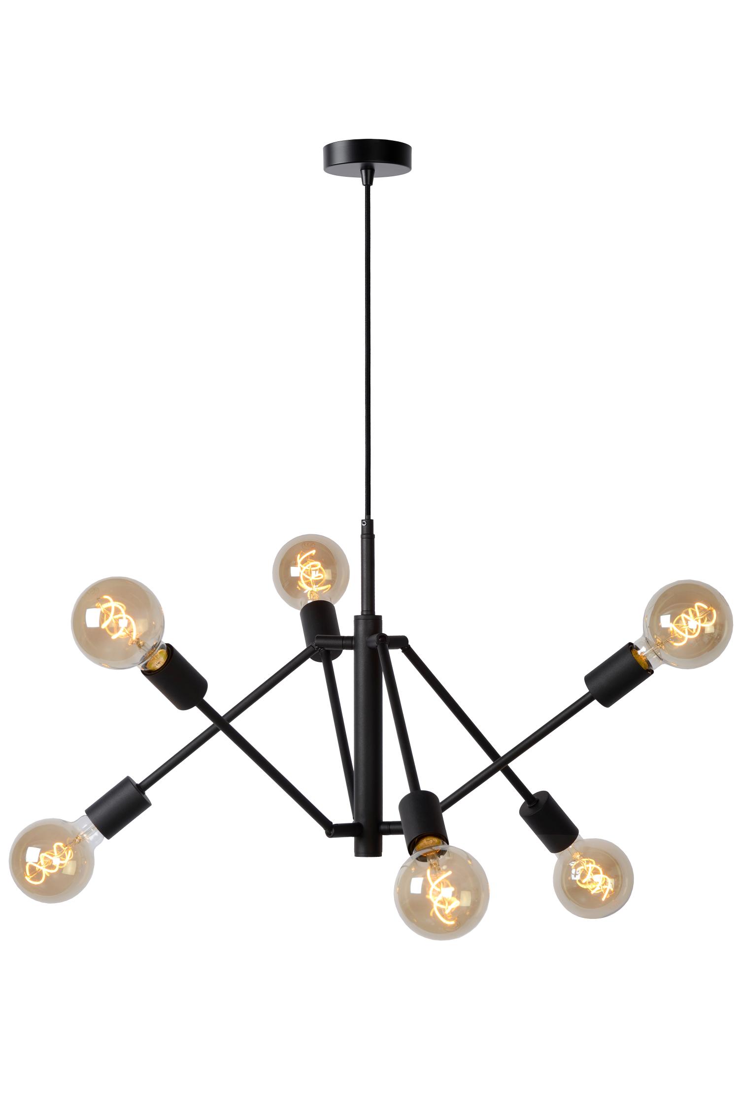 Lester Ceiling Lights - Matt Black