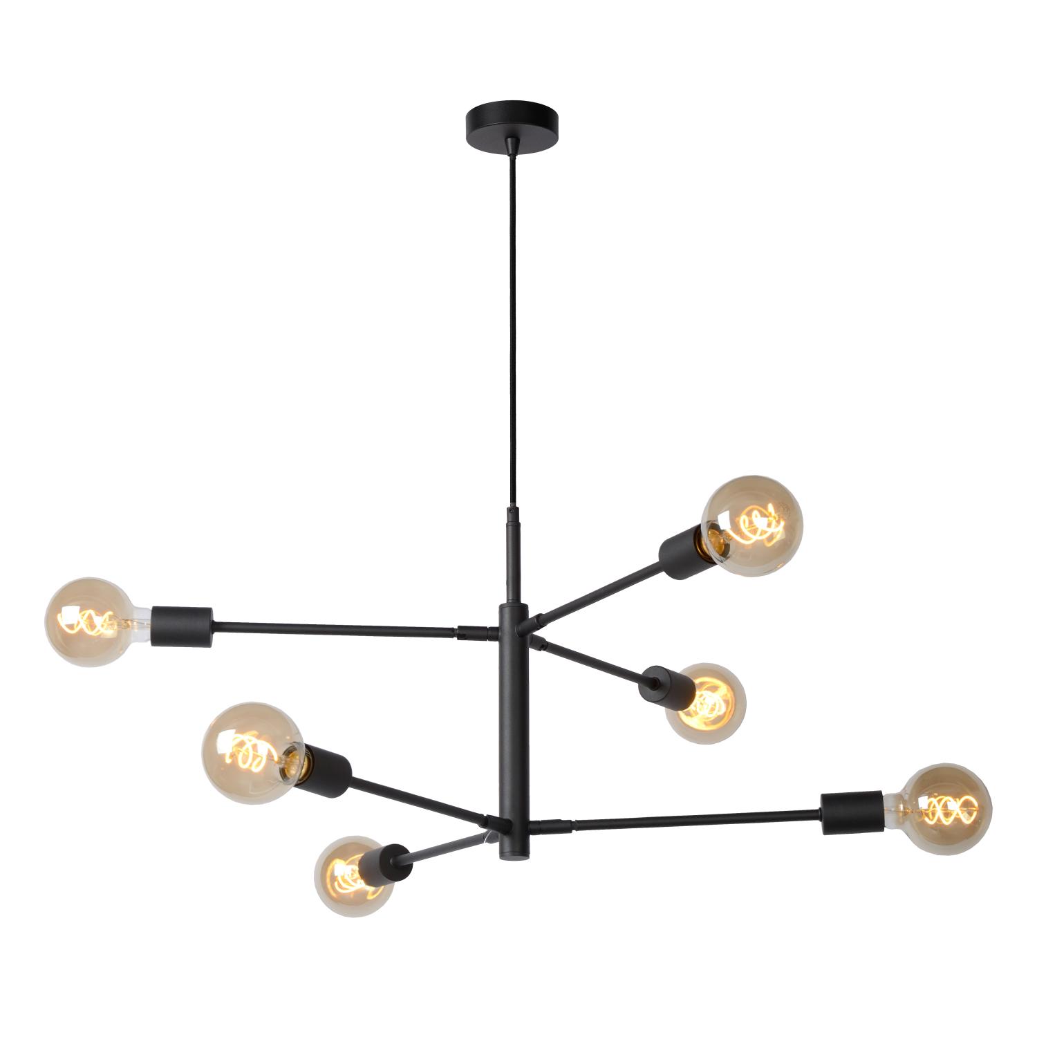 Lester Ceiling Lights - Matt Black