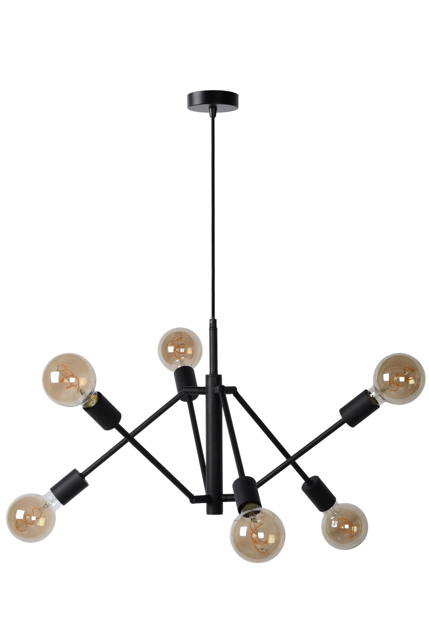 Lester Ceiling Lights - Matt Black