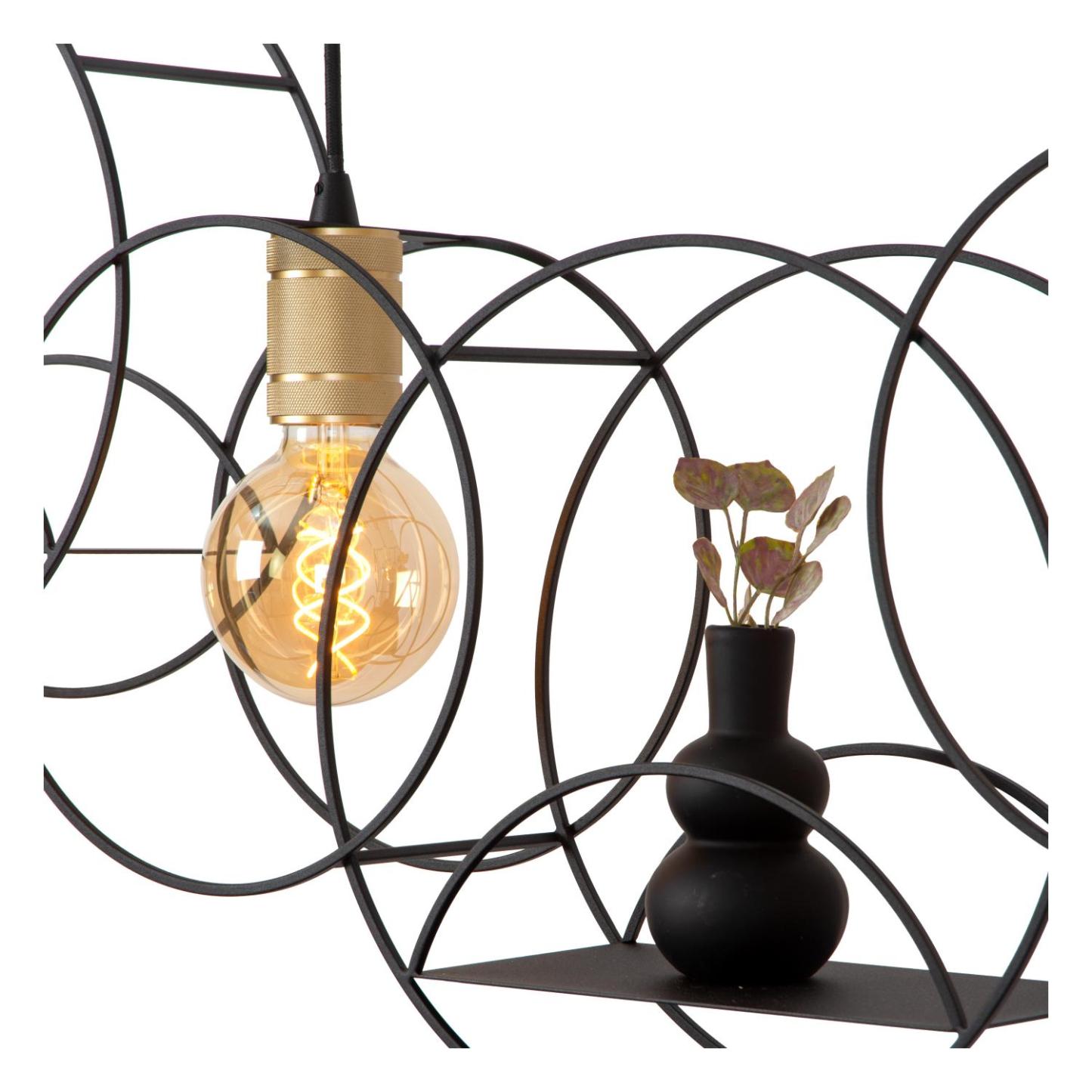 Circle Ceiling Lights - Matt Black