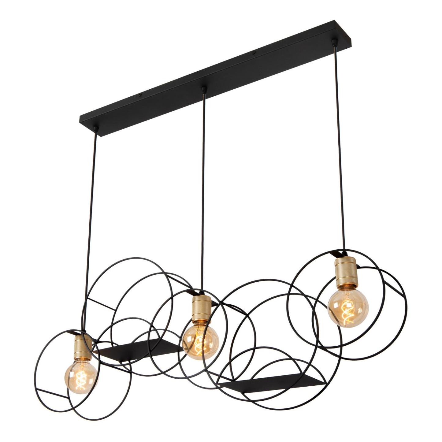 Circle Ceiling Lights - Matt Black