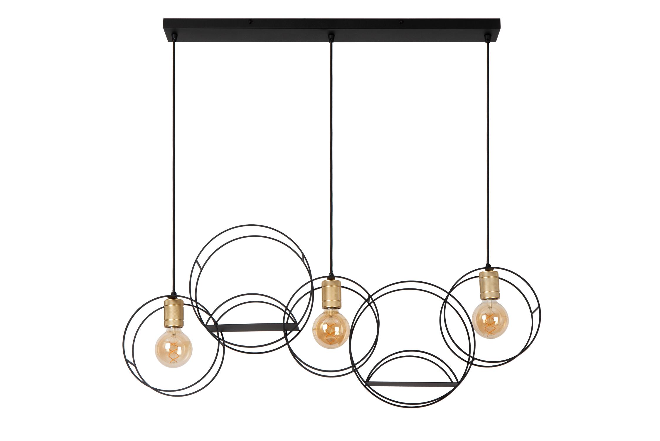 Circle Ceiling Lights - Matt Black