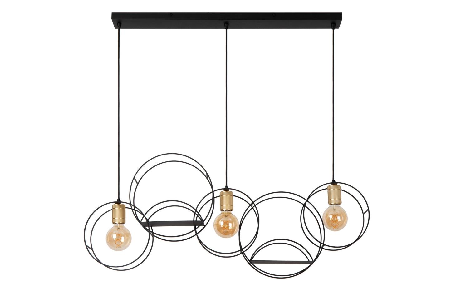 Circle Ceiling Lights - Matt Black