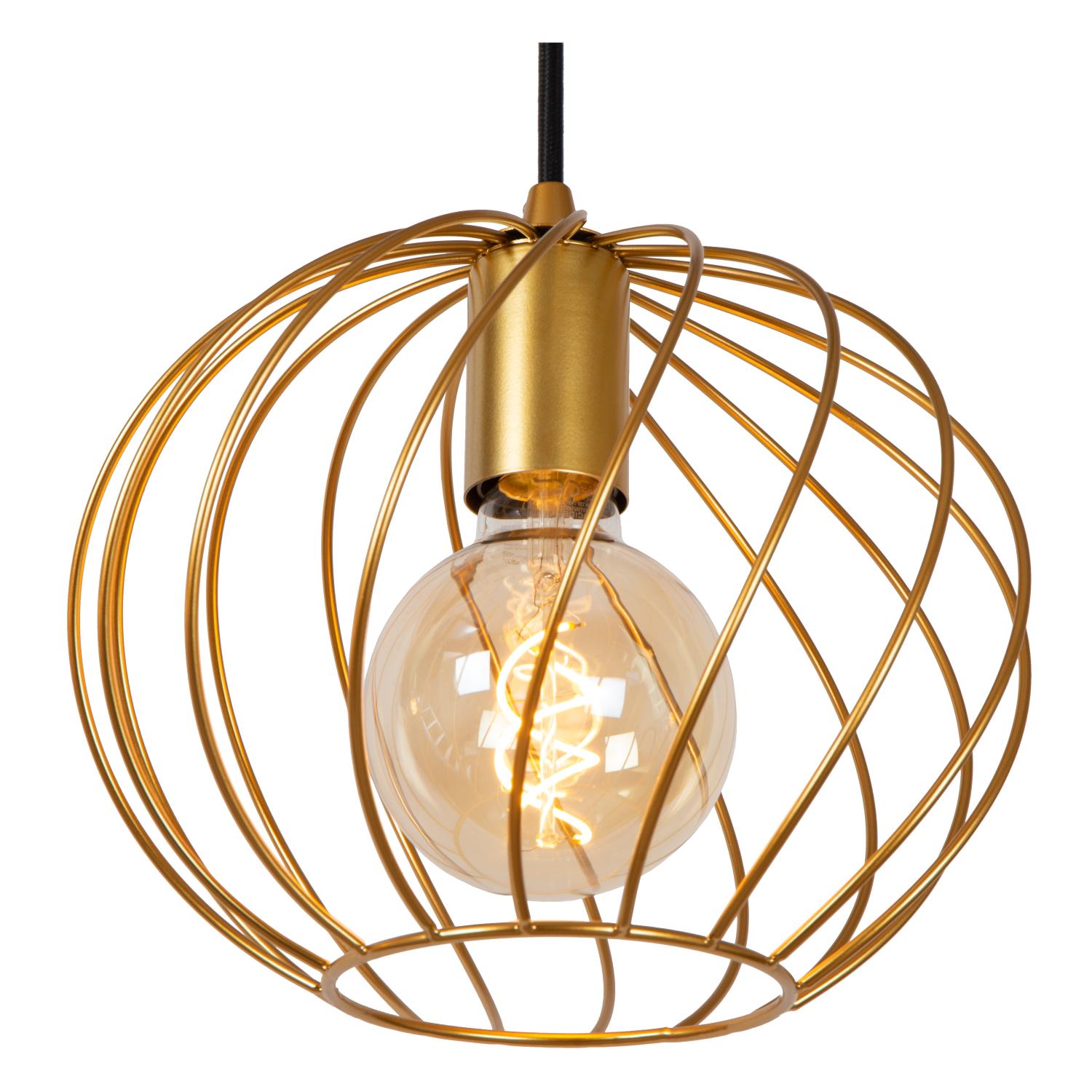 Danza Ceiling Lights - Matt Black/Polished Gold