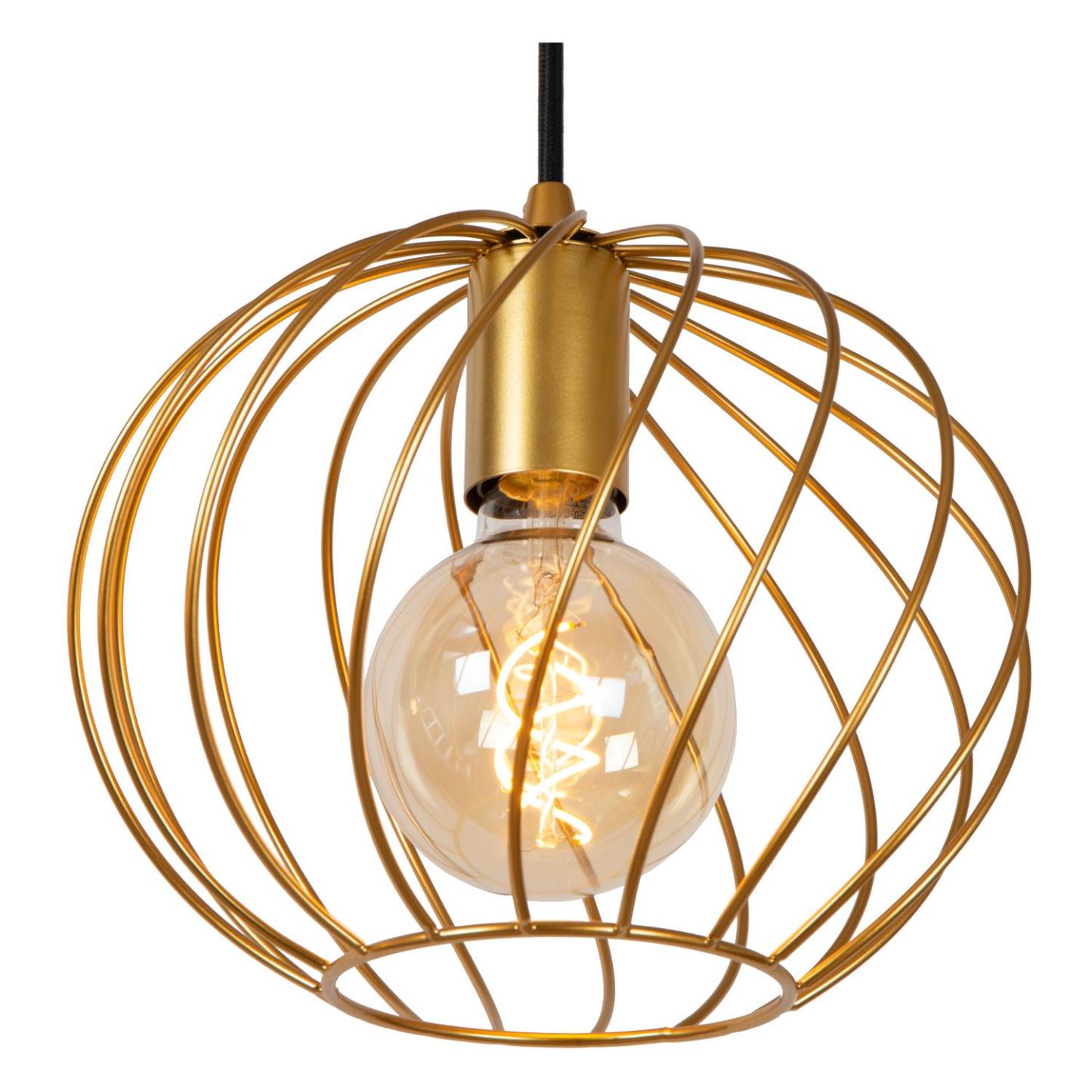 Danza Ceiling Lights - Matt Black/Polished Gold