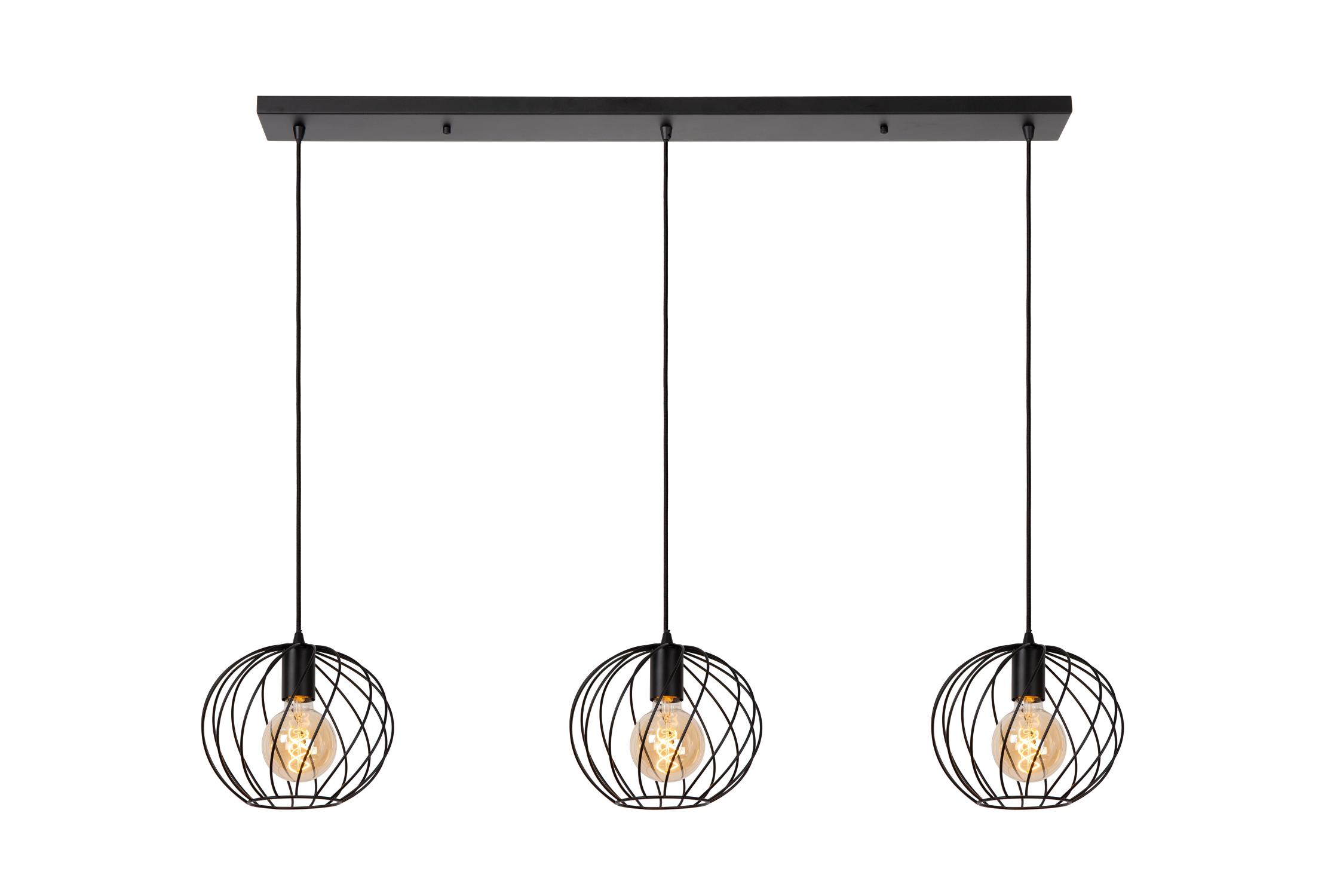 Danza Ceiling Lights - Matt Black/Polished Gold