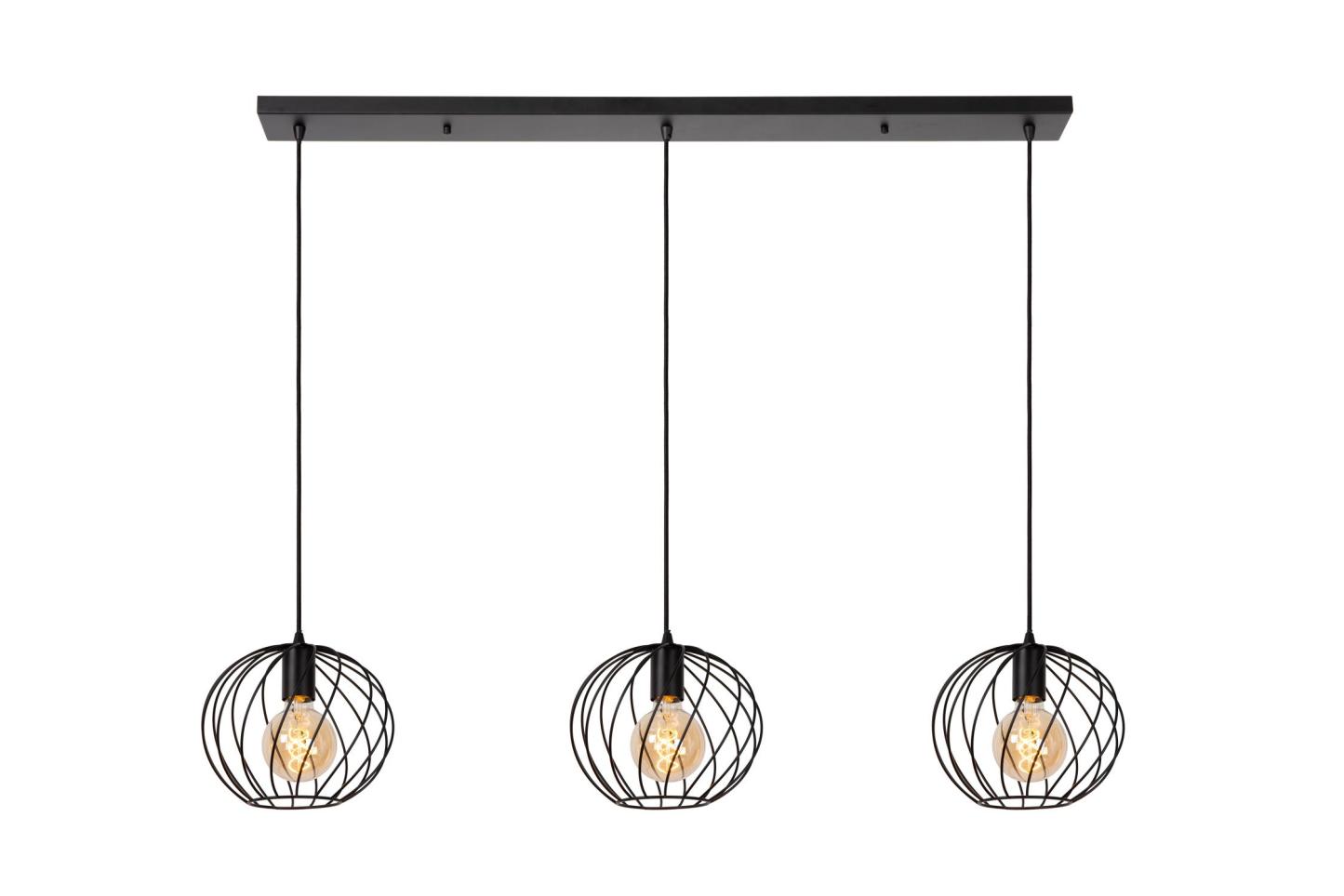 Danza Ceiling Lights - Matt Black/Polished Gold